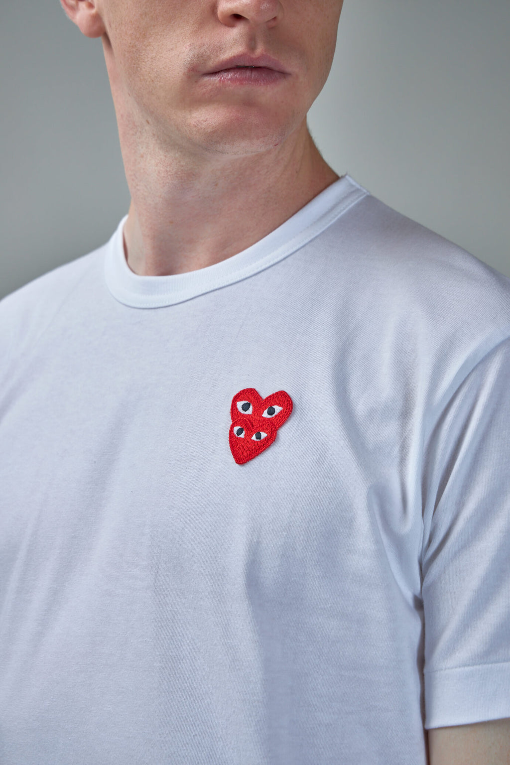 Double Heart T-shirt white