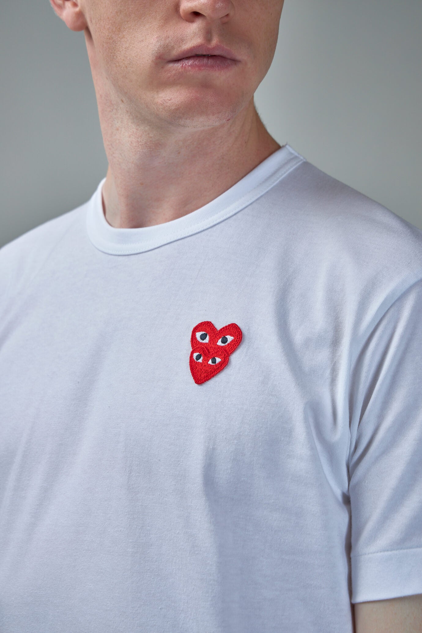 Double Heart T-shirt white