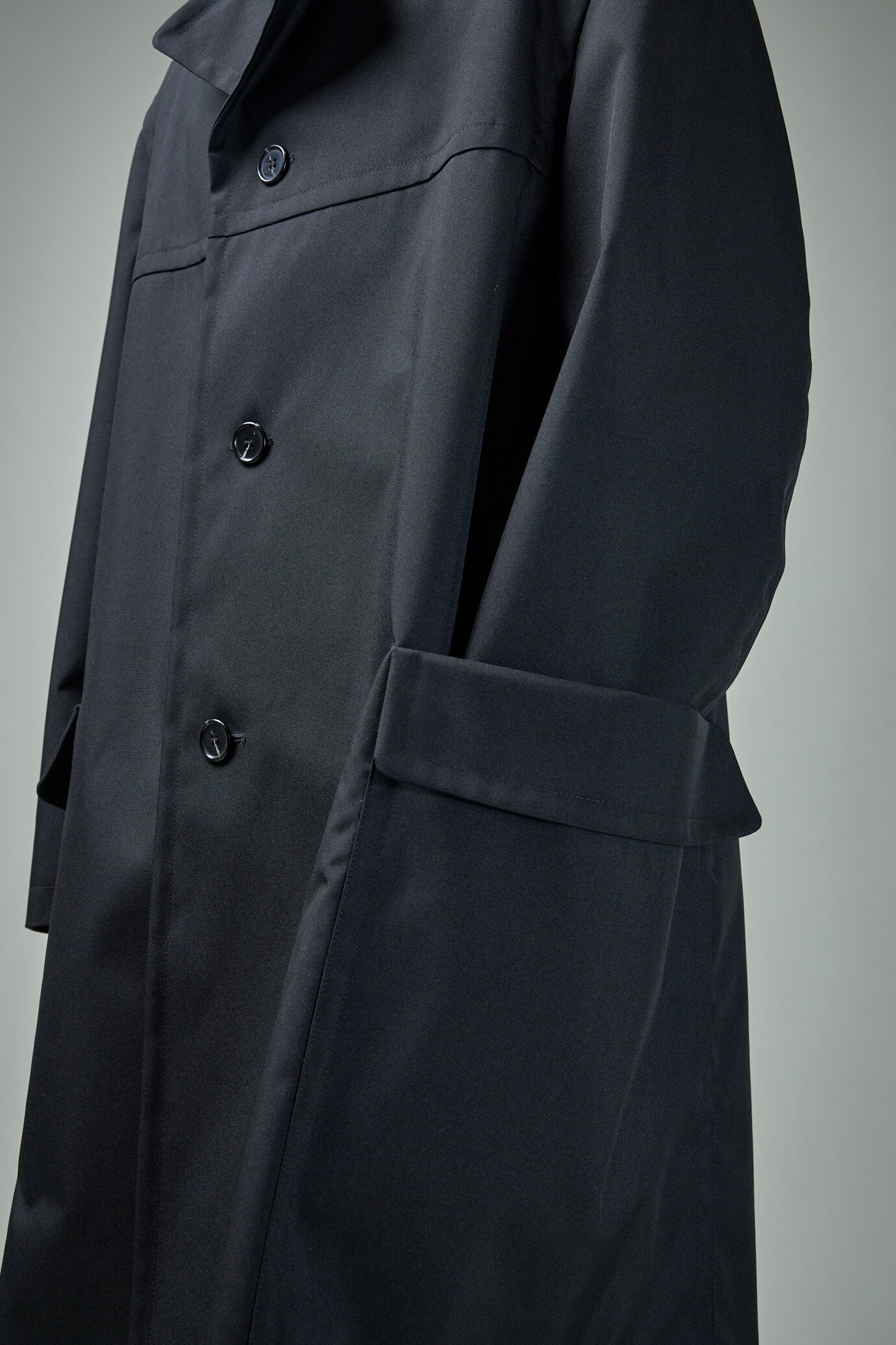 Raf Simons Relaxed Fit Raincoat black – LABELS