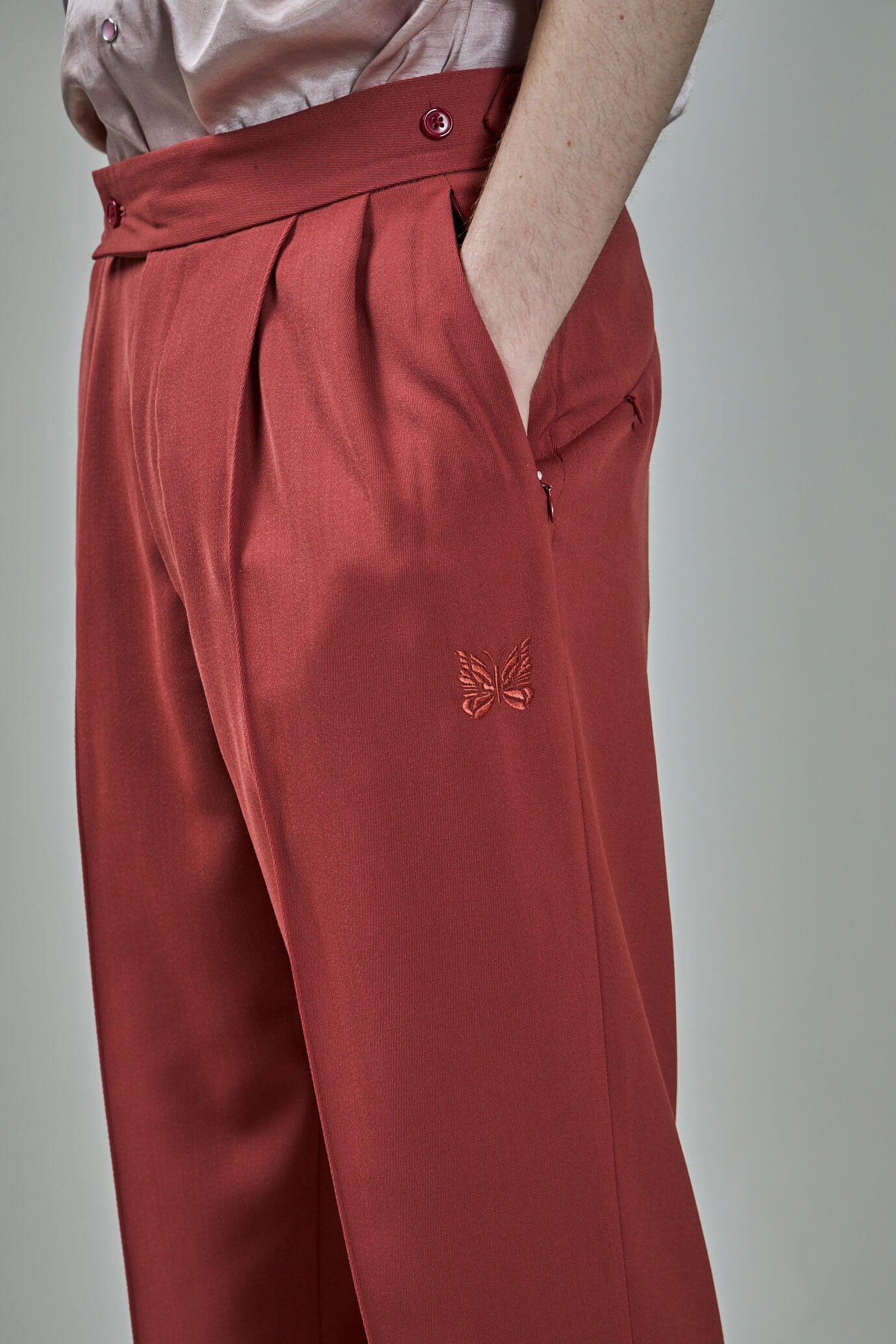 NEEDLES SIDE TAB TROUSER - 通販 - www.photoventuresnamibia.com