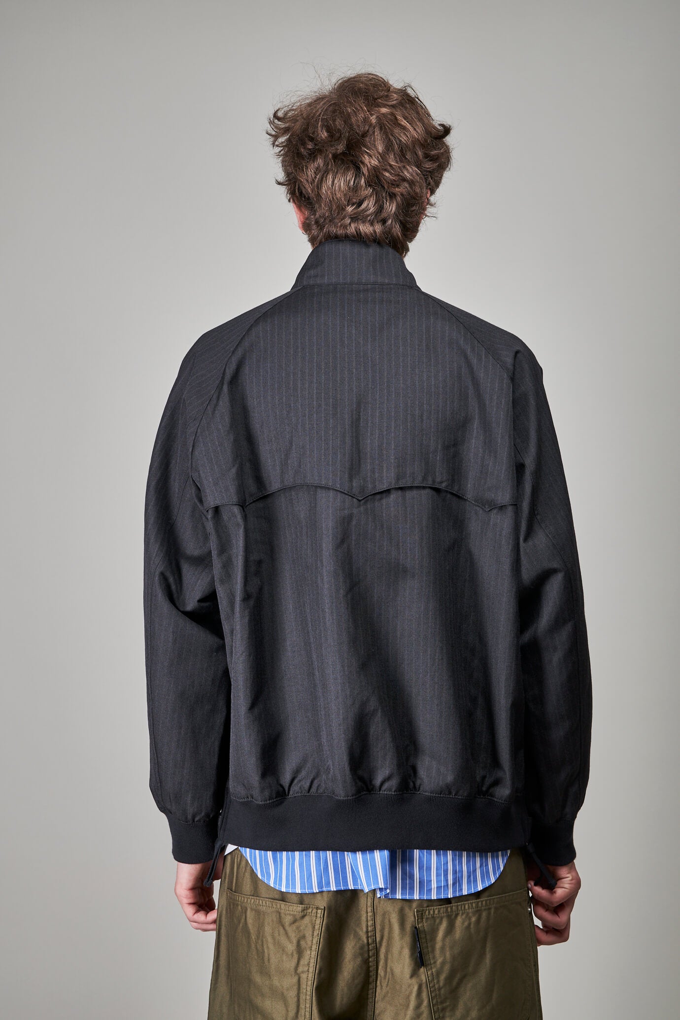 Mens Jacket, black gray