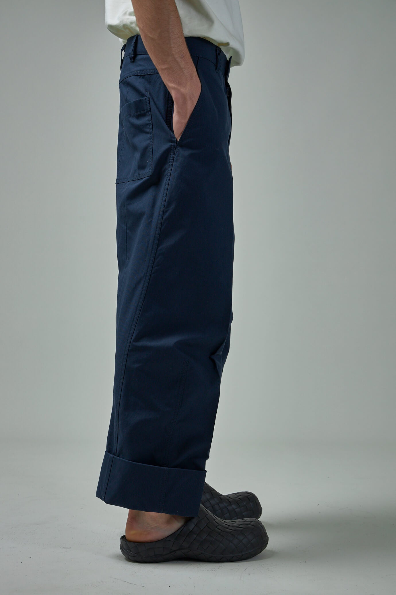 Compact Cot Canvas Trousers