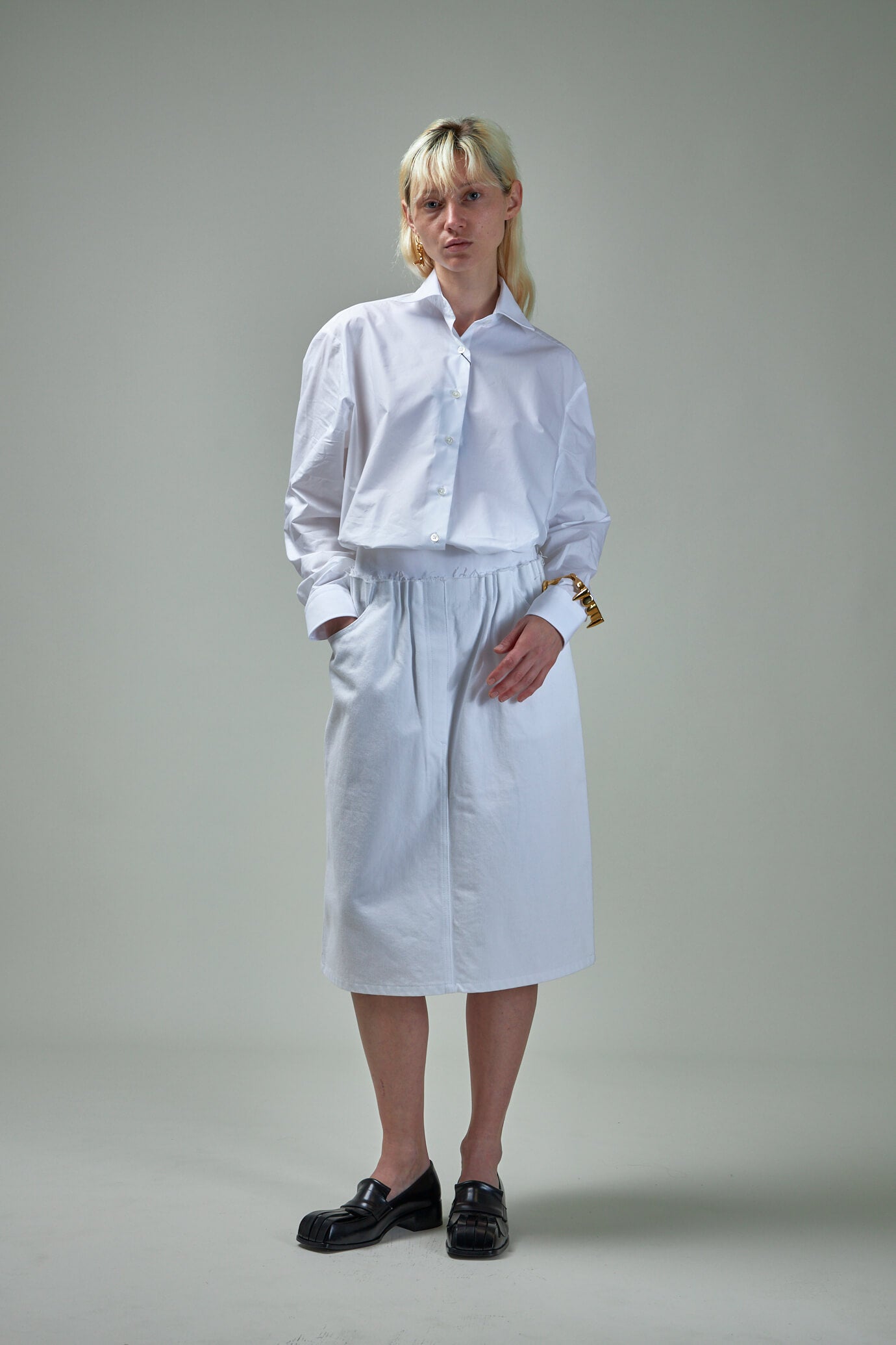 Big fit classic shirt K.A.M Patch on Back