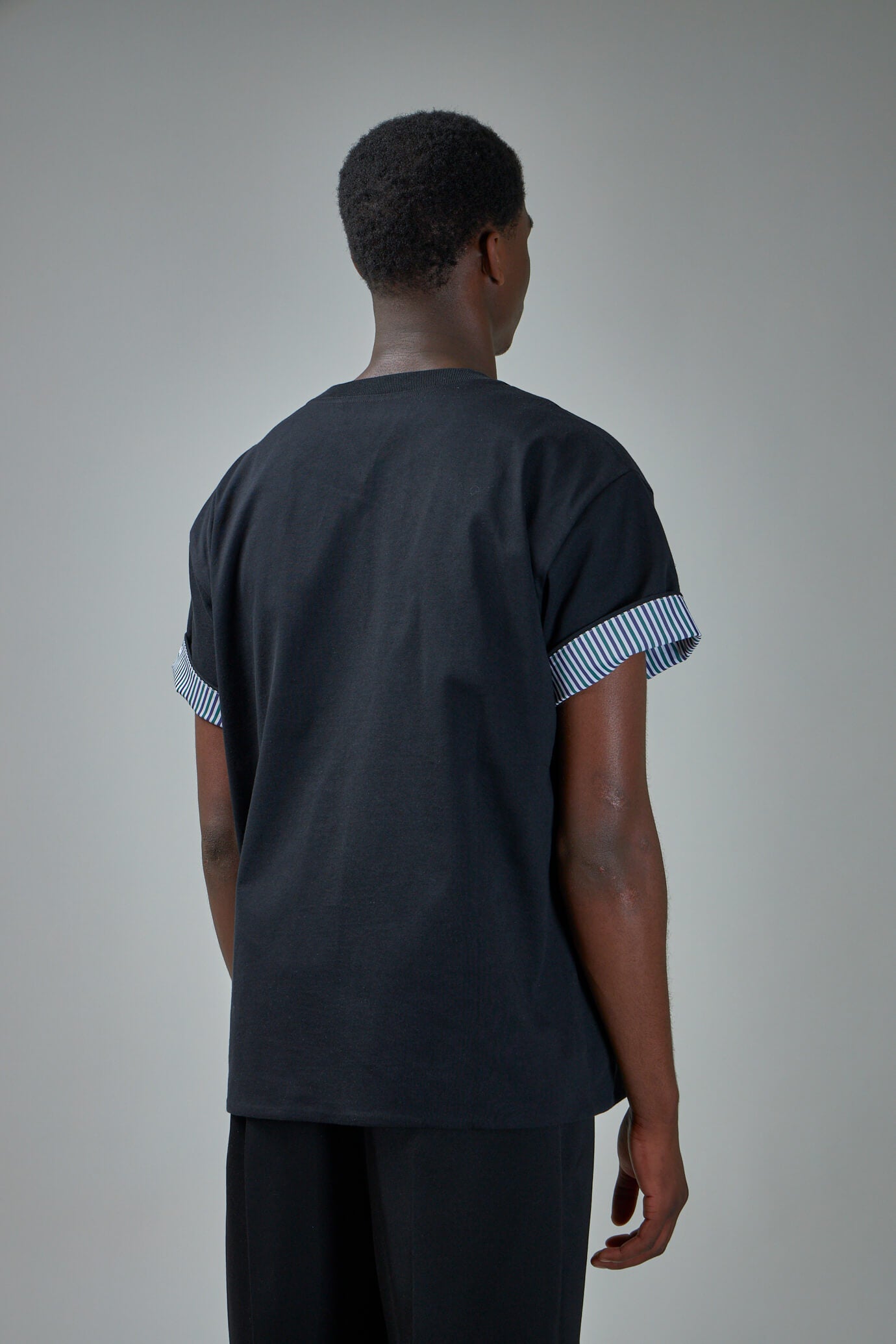Bottega T-shirt Double Layer Striped – LABELS