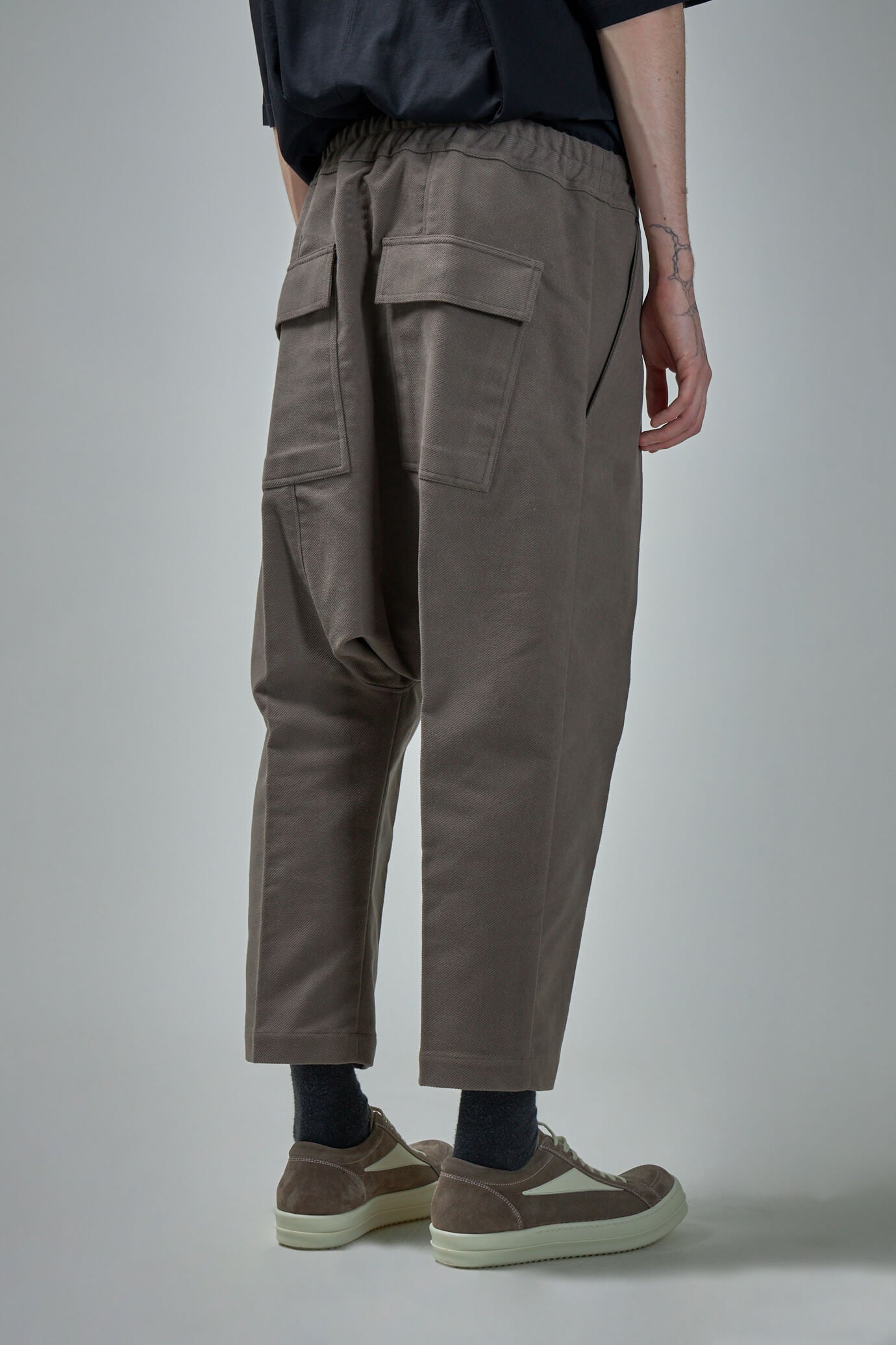 Rick Owens Drawstring Cropped Ribbed – LABELS