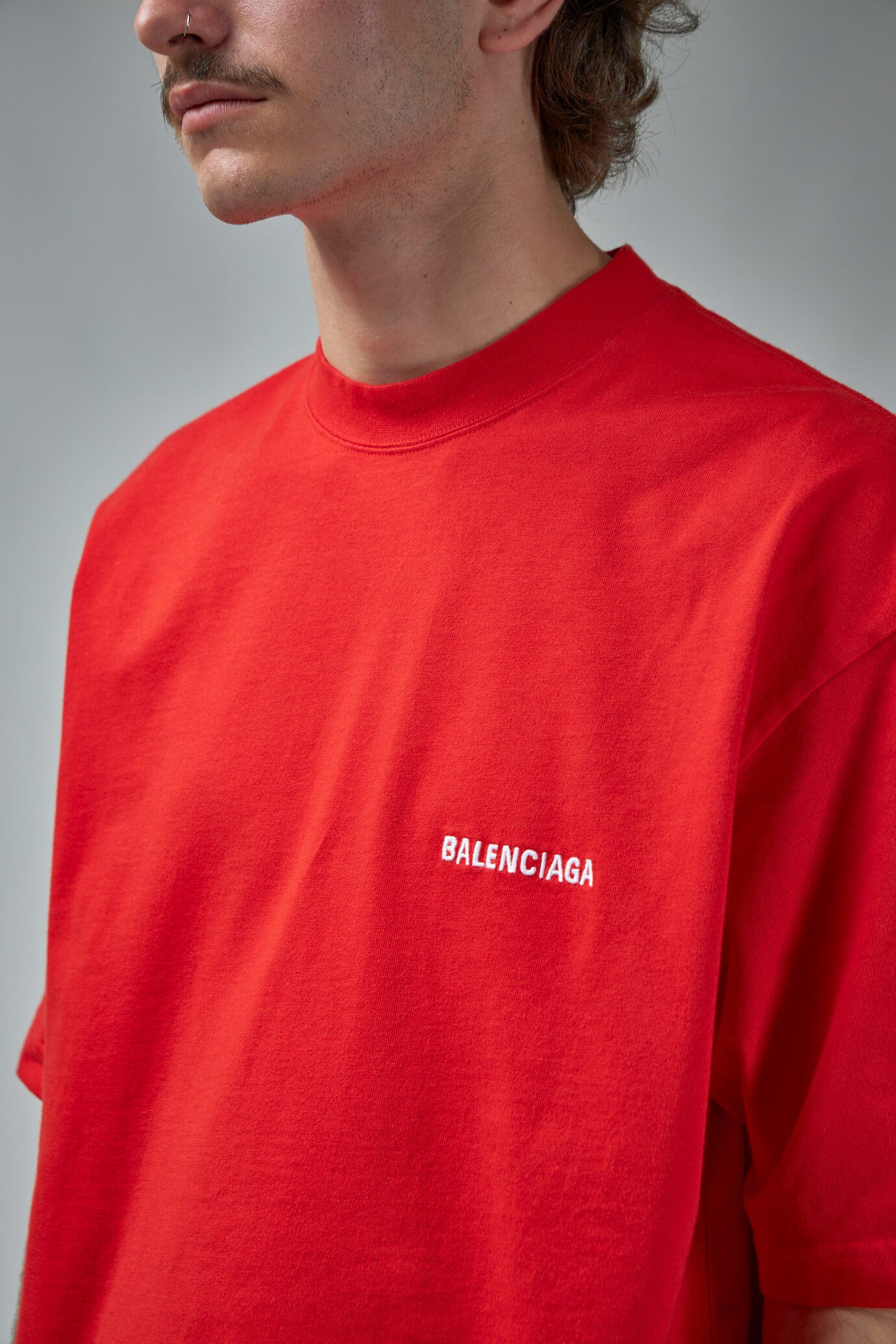Men's Maison Balenciaga T-shirt Medium Fit in Black