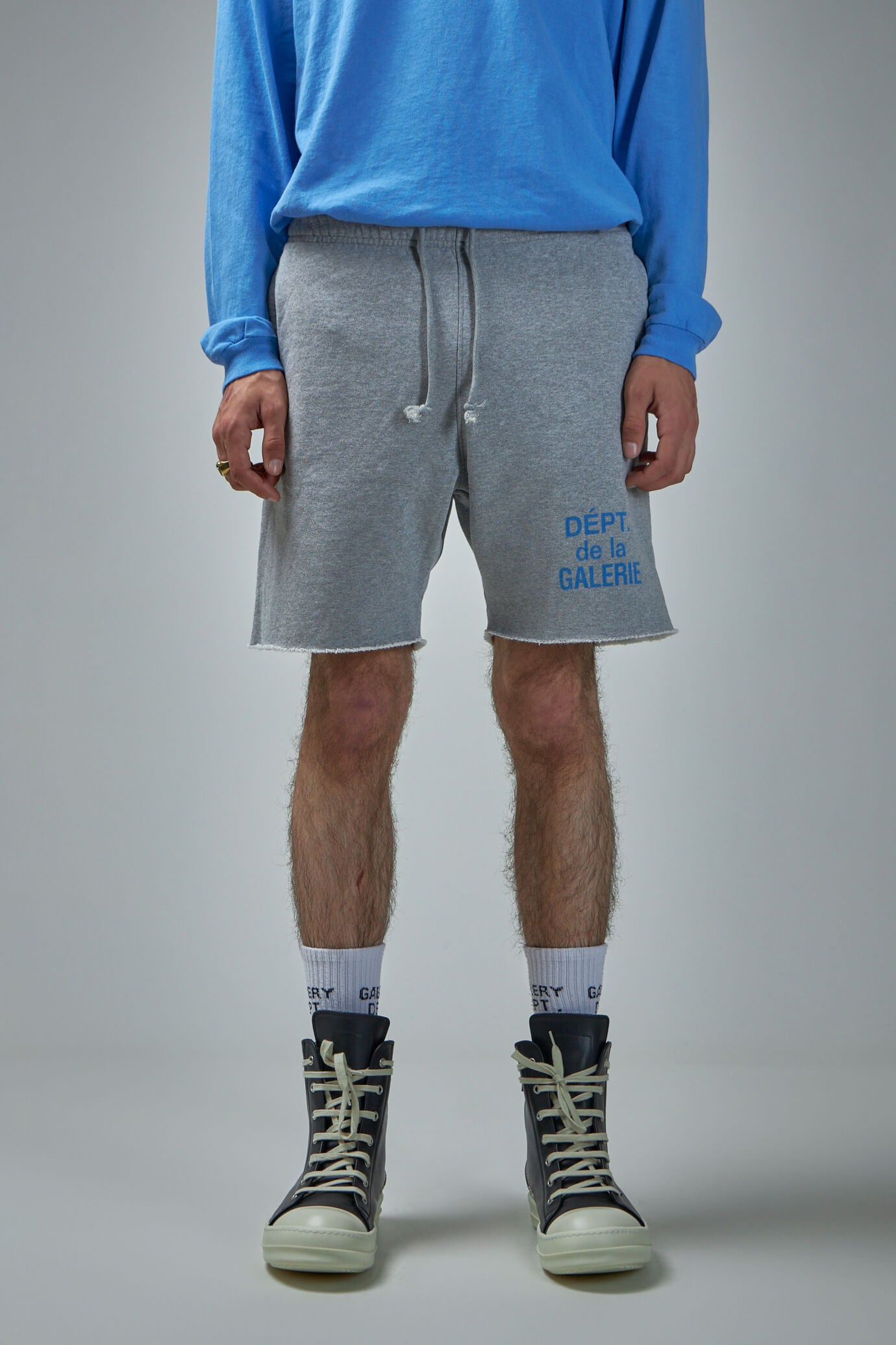 French Logo Sweat Shorts