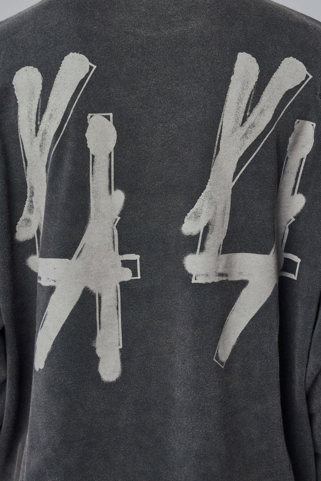 44 Label Group - Longsleeve Tee Smudge Black + 44 Graff Dirty White - LABELS