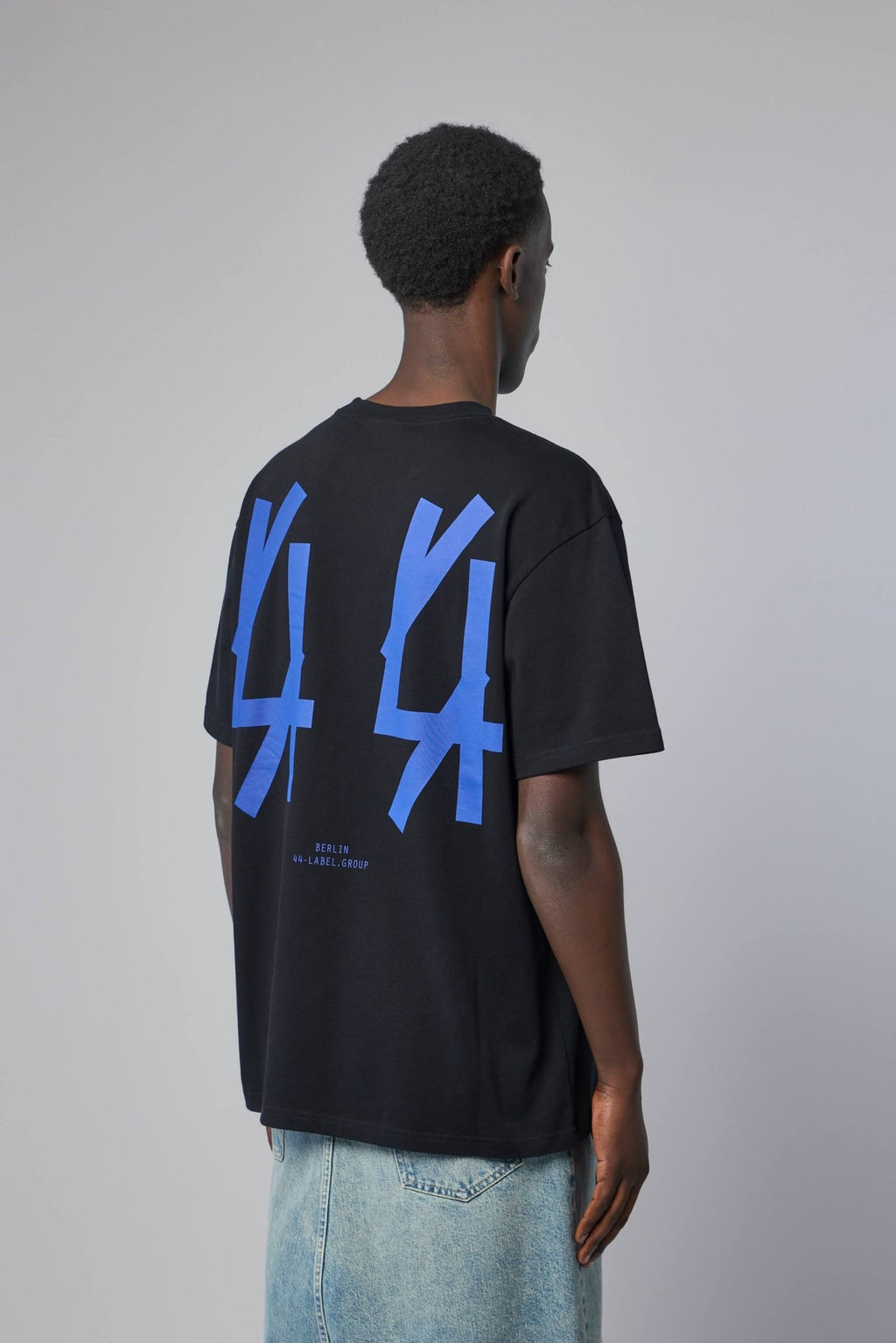 44 Label Group - Tee Jersey Black + 44 Sapphire - LABELS
