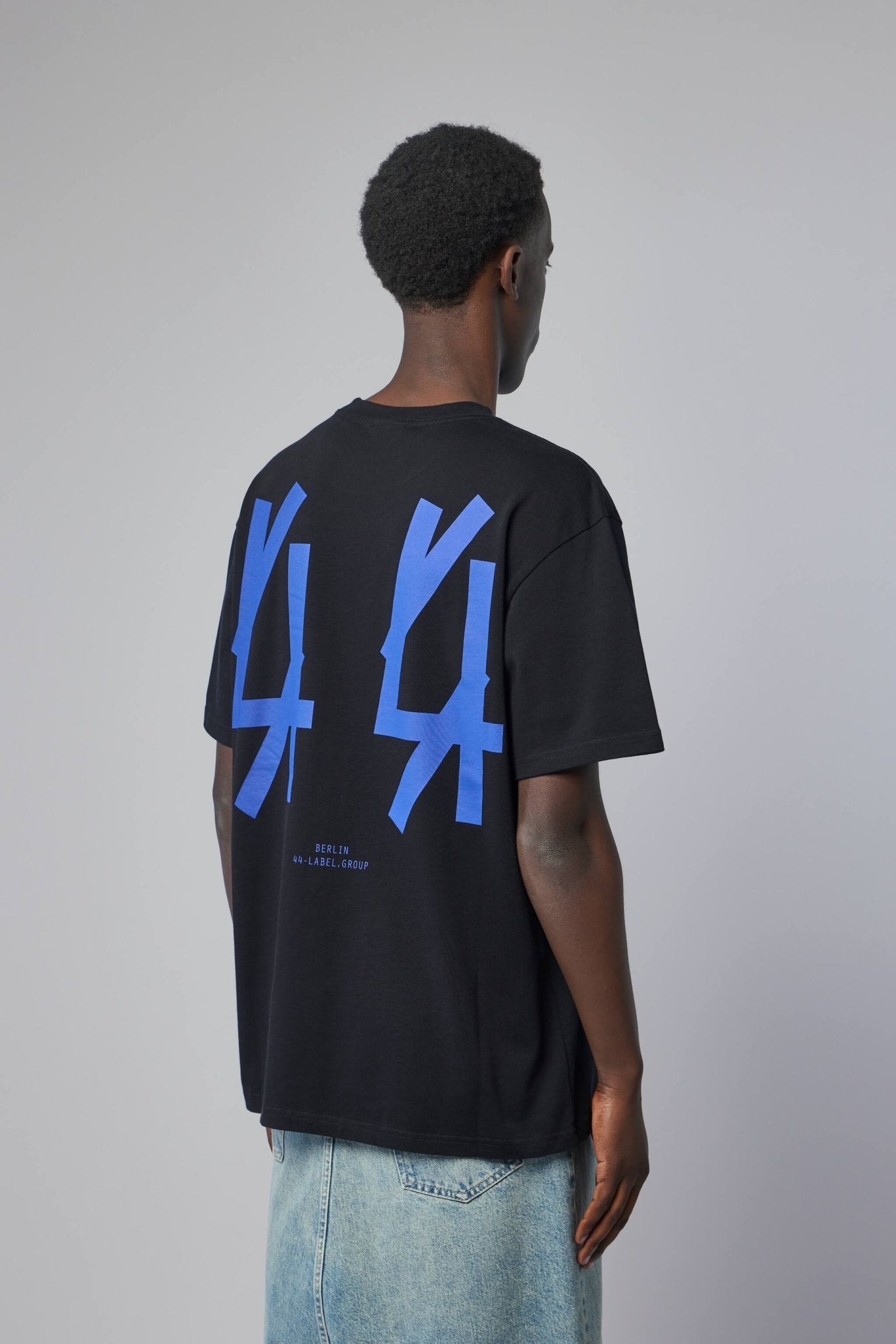 44 Label Group - Tee Jersey Black + 44 Sapphire - LABELS