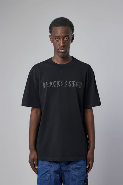 Tee Jersey Black + Blacklisted Antracite