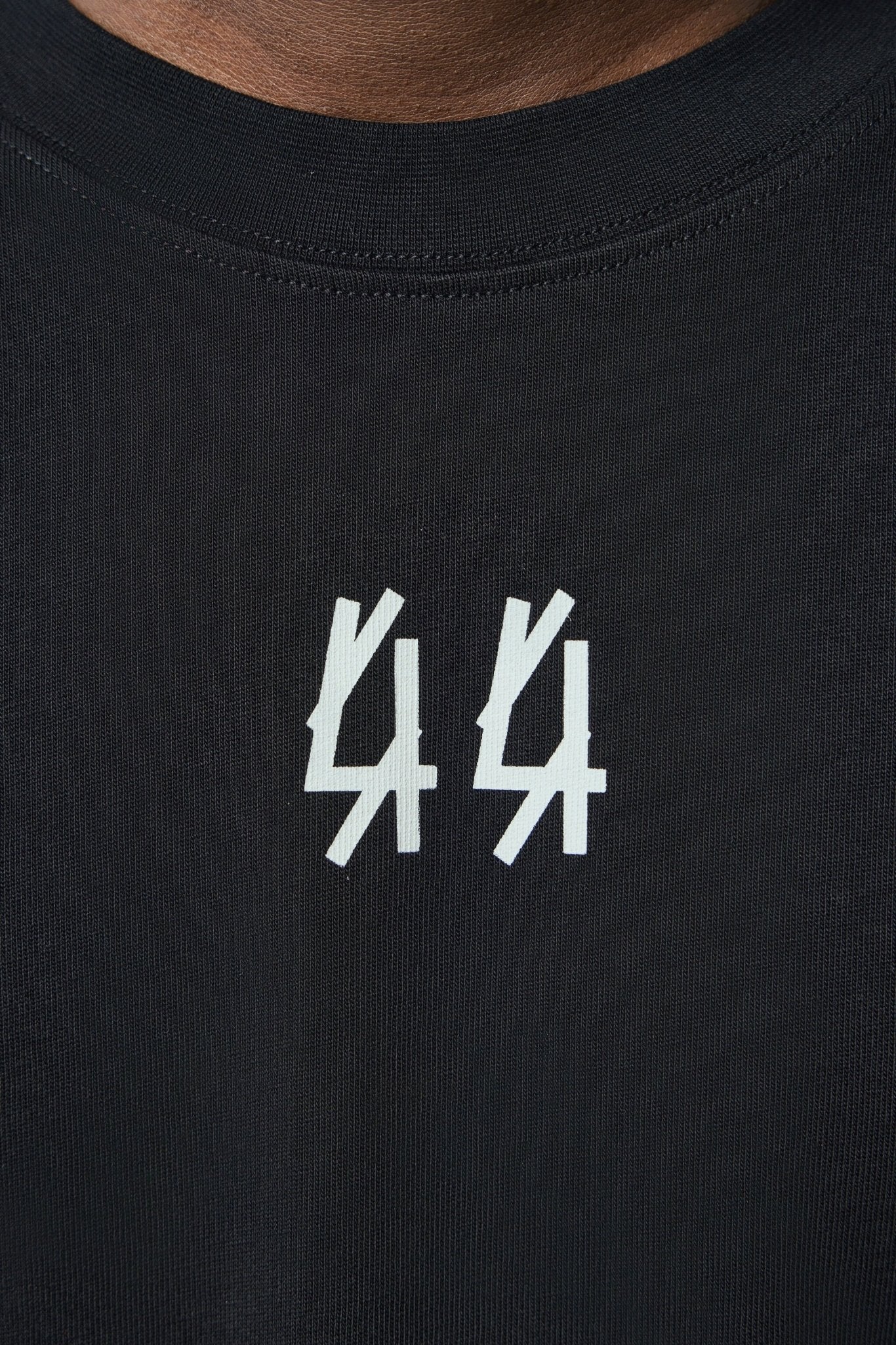 44 Label Group - Tee Jersey Black + Centipede Xenon Green - LABELS
