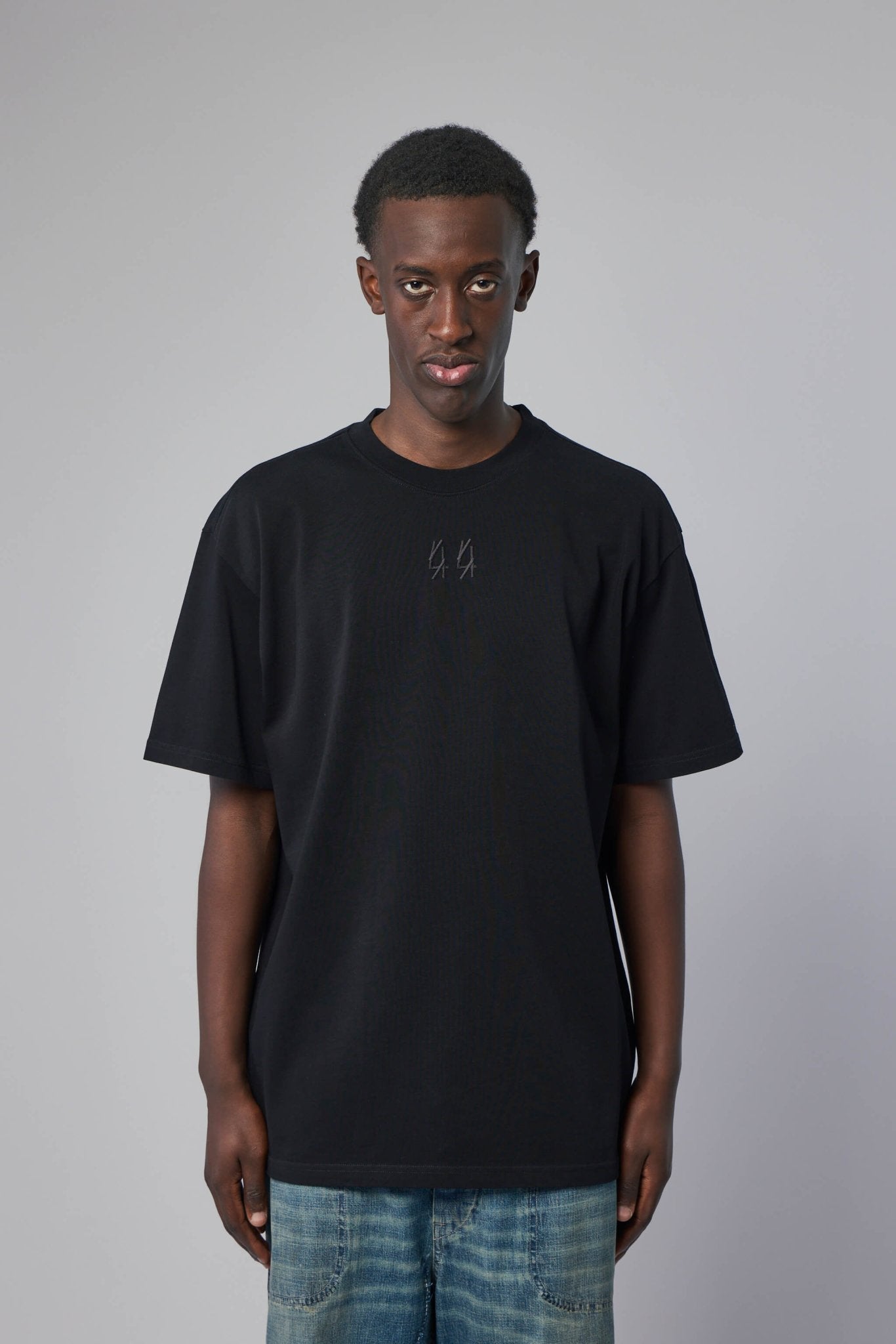 44 Label Group Tee Jersey Faded Black + 44 Stamp – LABELS