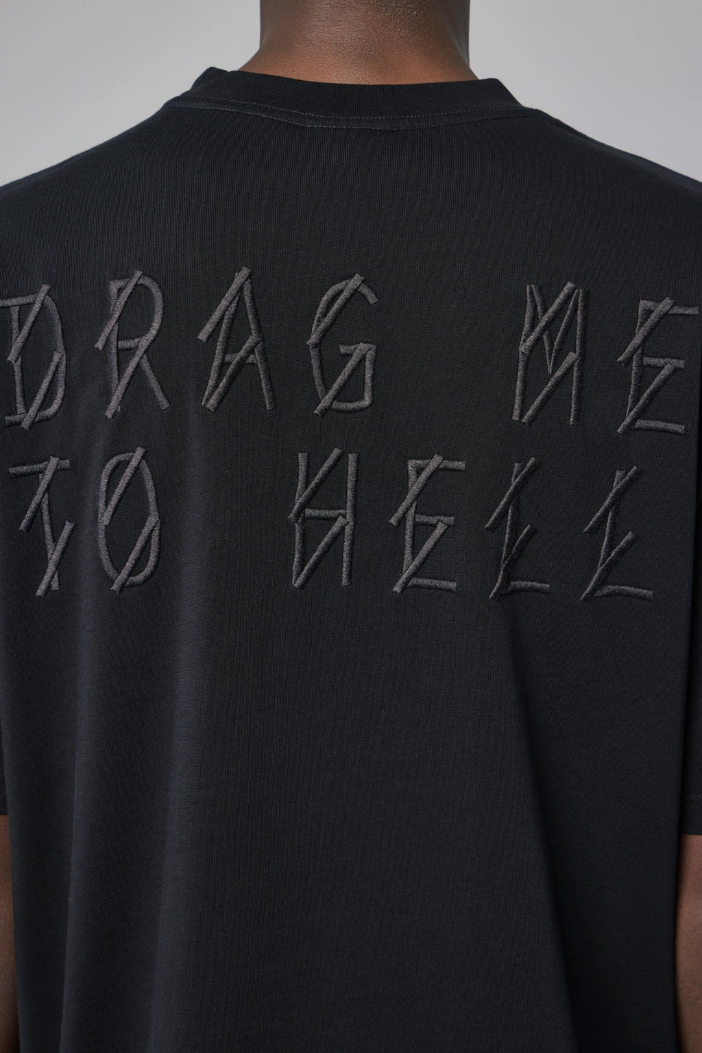 44 Label Group - Tee Jersey Black + Dmth Antracite - LABELS