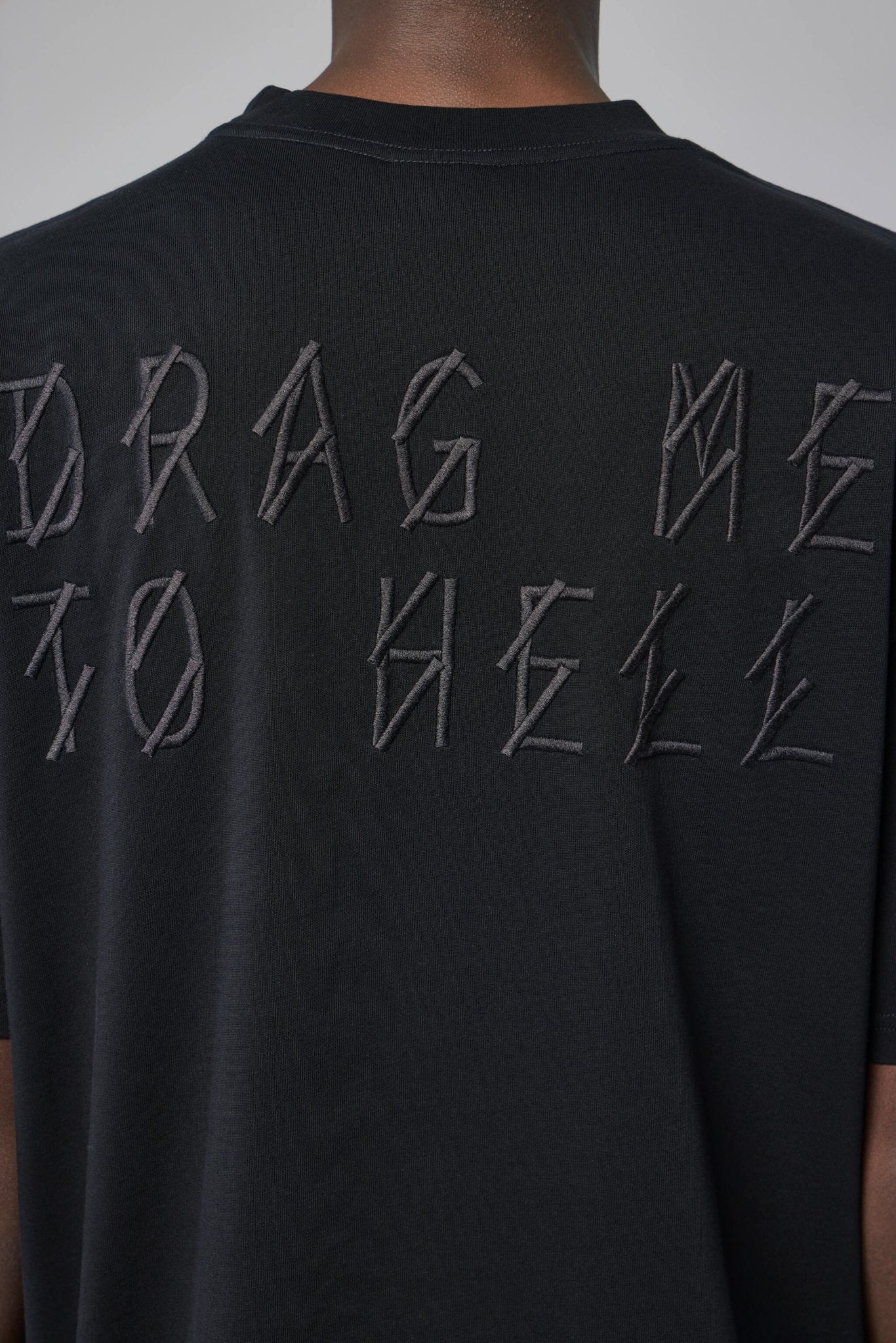 44 Label Group - Tee Jersey Black + Dmth Antracite - LABELS