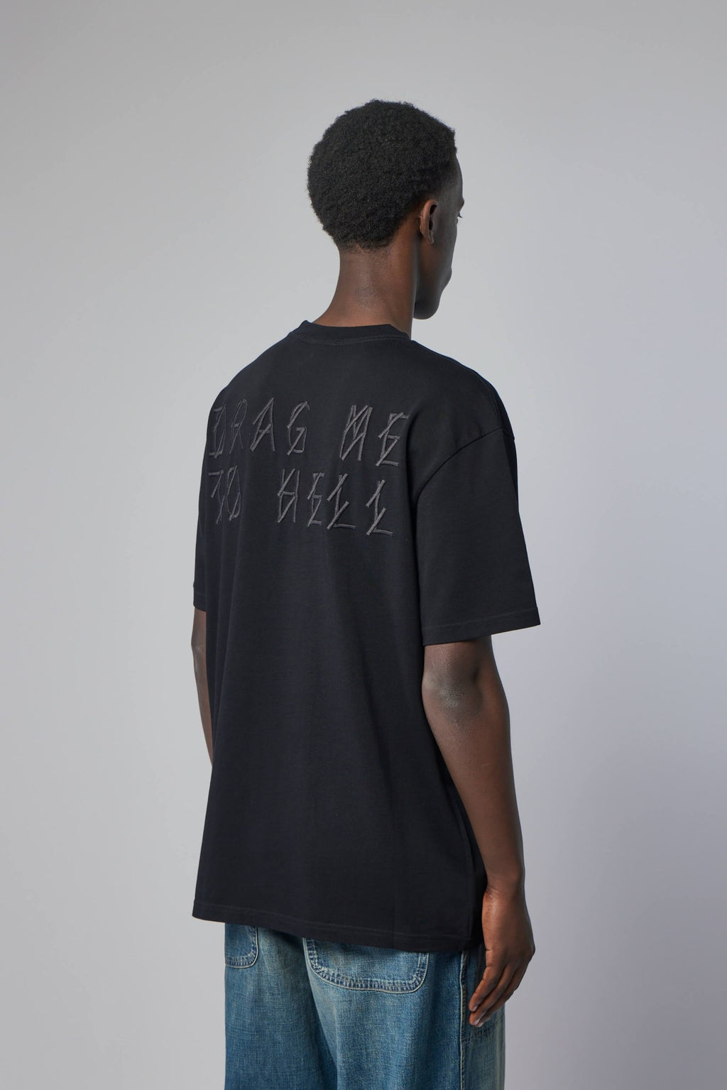 44 Label Group - Tee Jersey Black + Dmth Antracite - LABELS