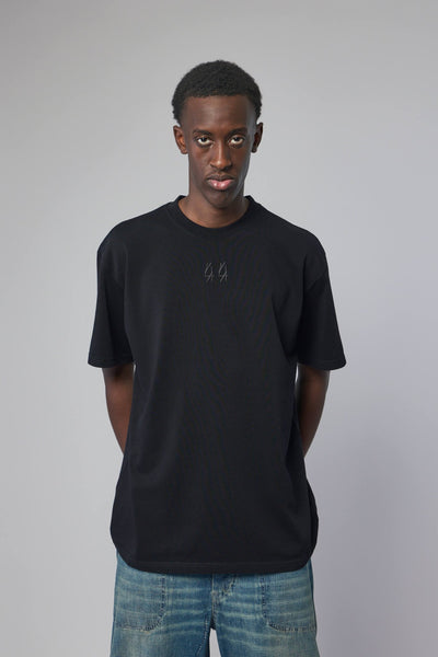 Tee Jersey Black + Dmth Antracite
