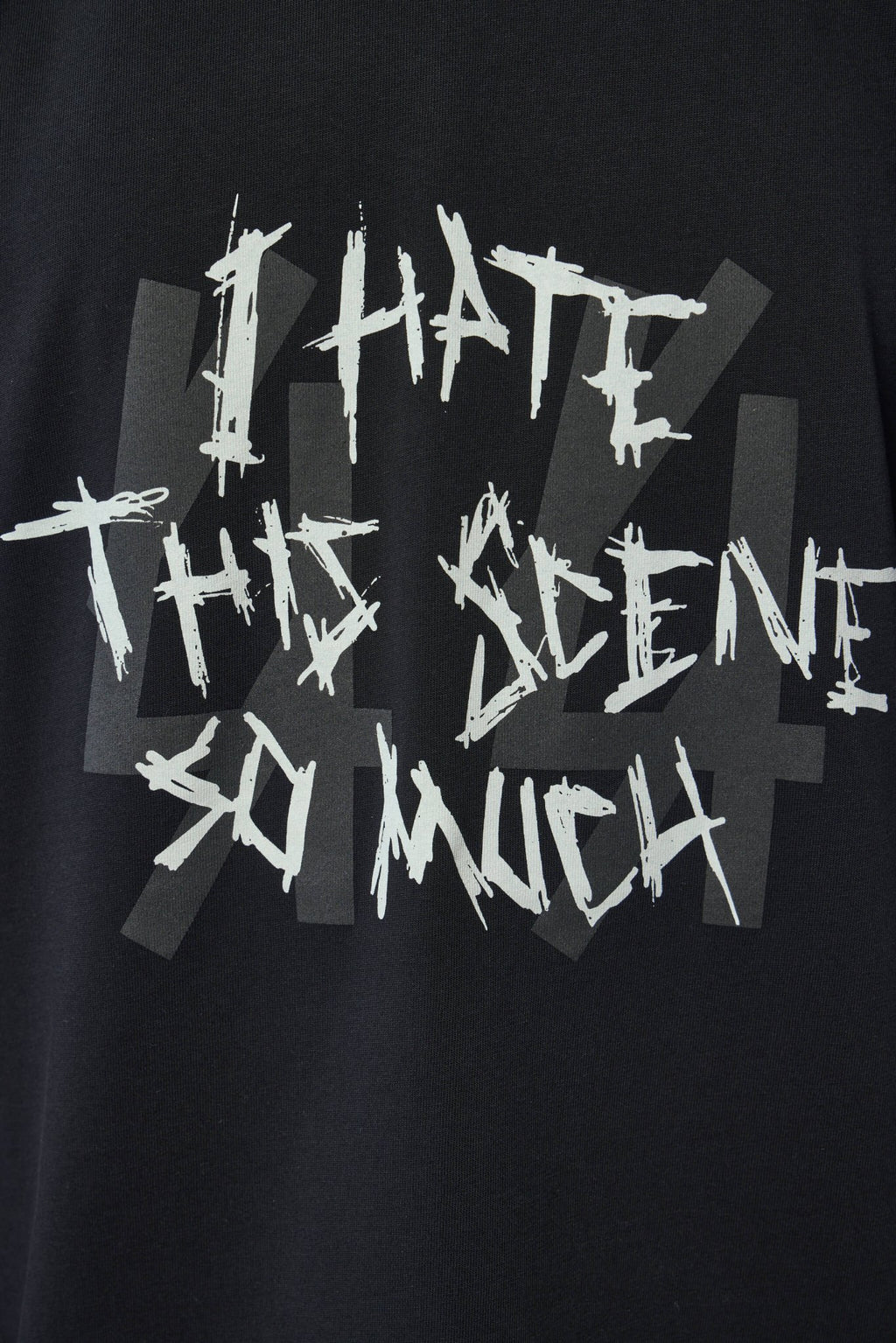44 Label Group - Tee Jersey Black + Scene Dirty White - LABELS