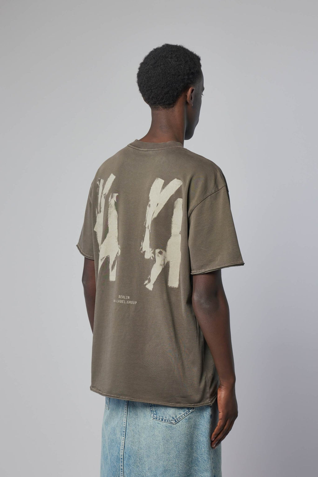 44 Label Group - Tee Jersey Granite + 44 Stamp Dirty White - LABELS