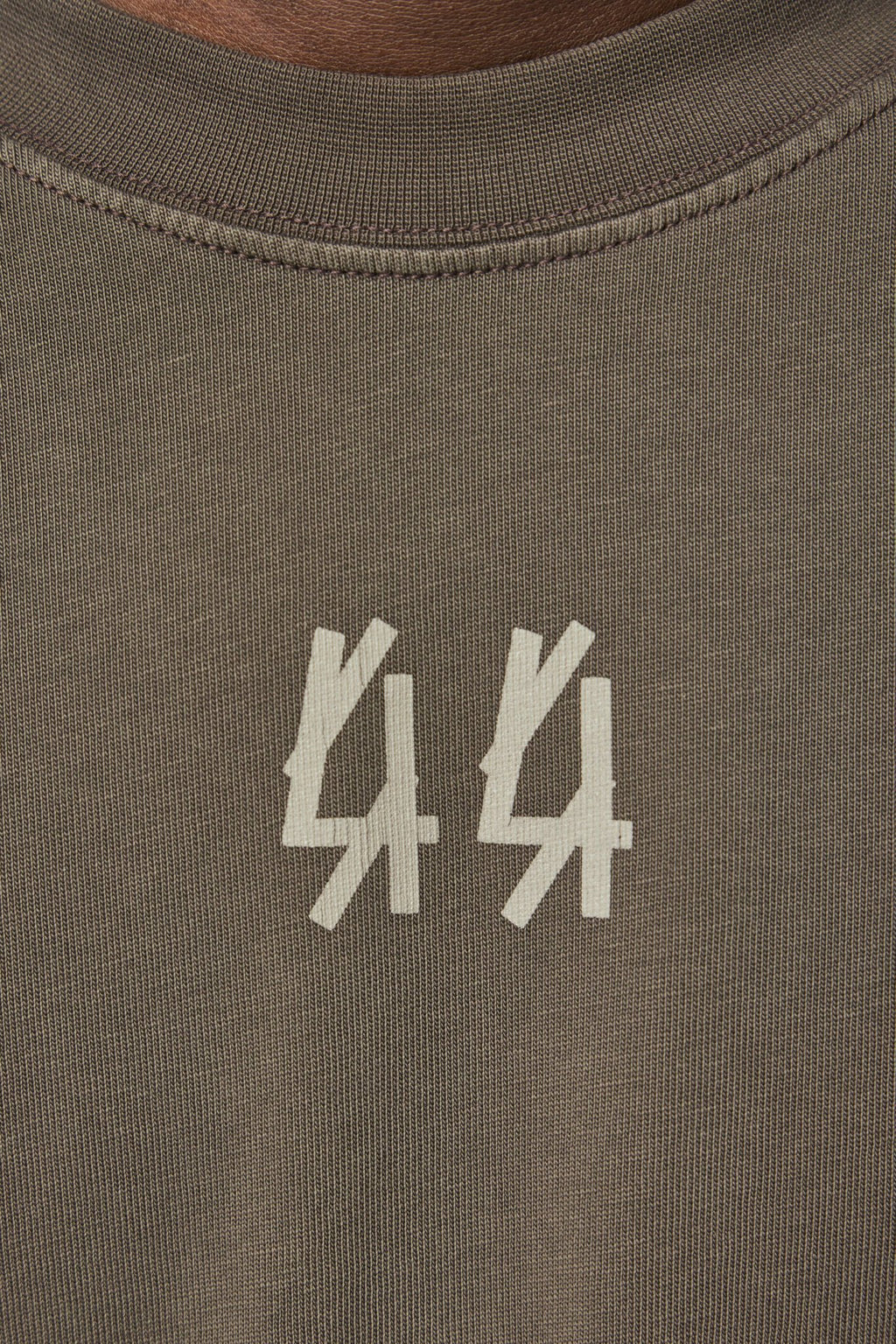 44 Label Group - Tee Jersey Granite + 44 Stamp Dirty White - LABELS