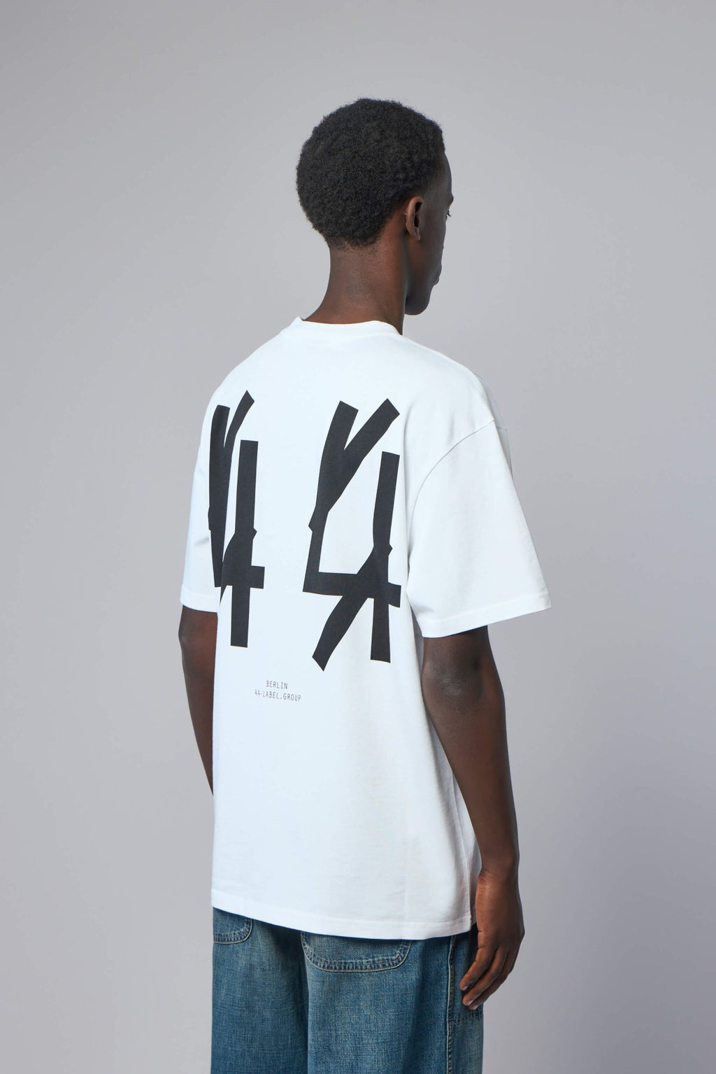 44 Label Group - Tee Jersey Optical White + 44 Black - LABELS