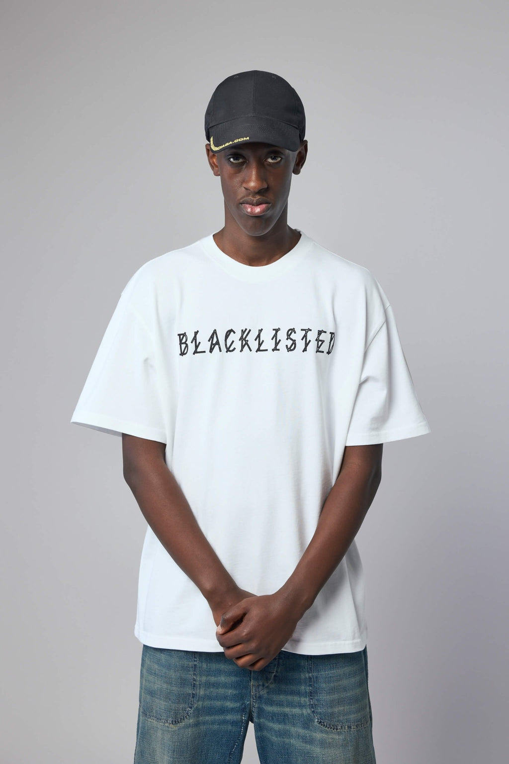 44 Label Group - Tee Jersey Optical White + Blacklisted Black - LABELS