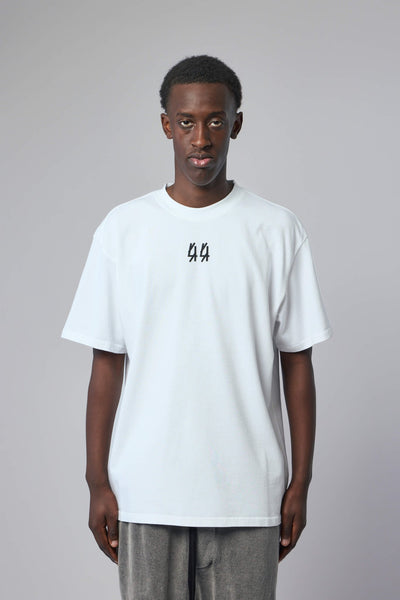 Tee Jersey Optical White + Tape Gaffa Green