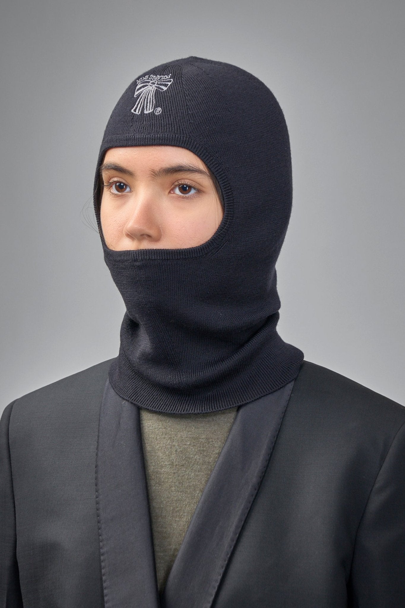 GANNI(ガニー)Core FutureWool Knit Balaclava Ganni Balaclava - Core Future Wool Knit – LABELS