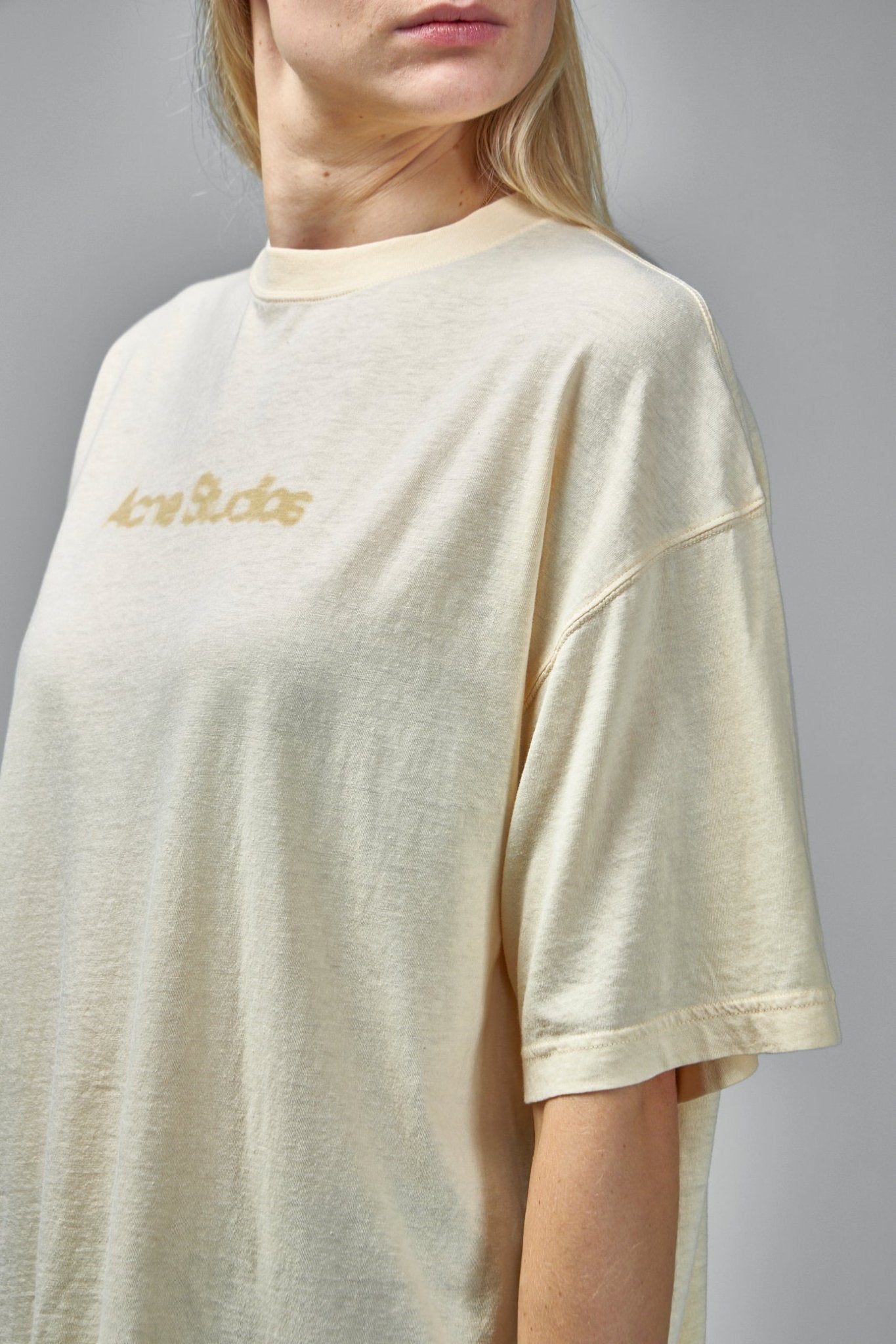 Acne Studios - Blurred Logo T-shirt - LABELS