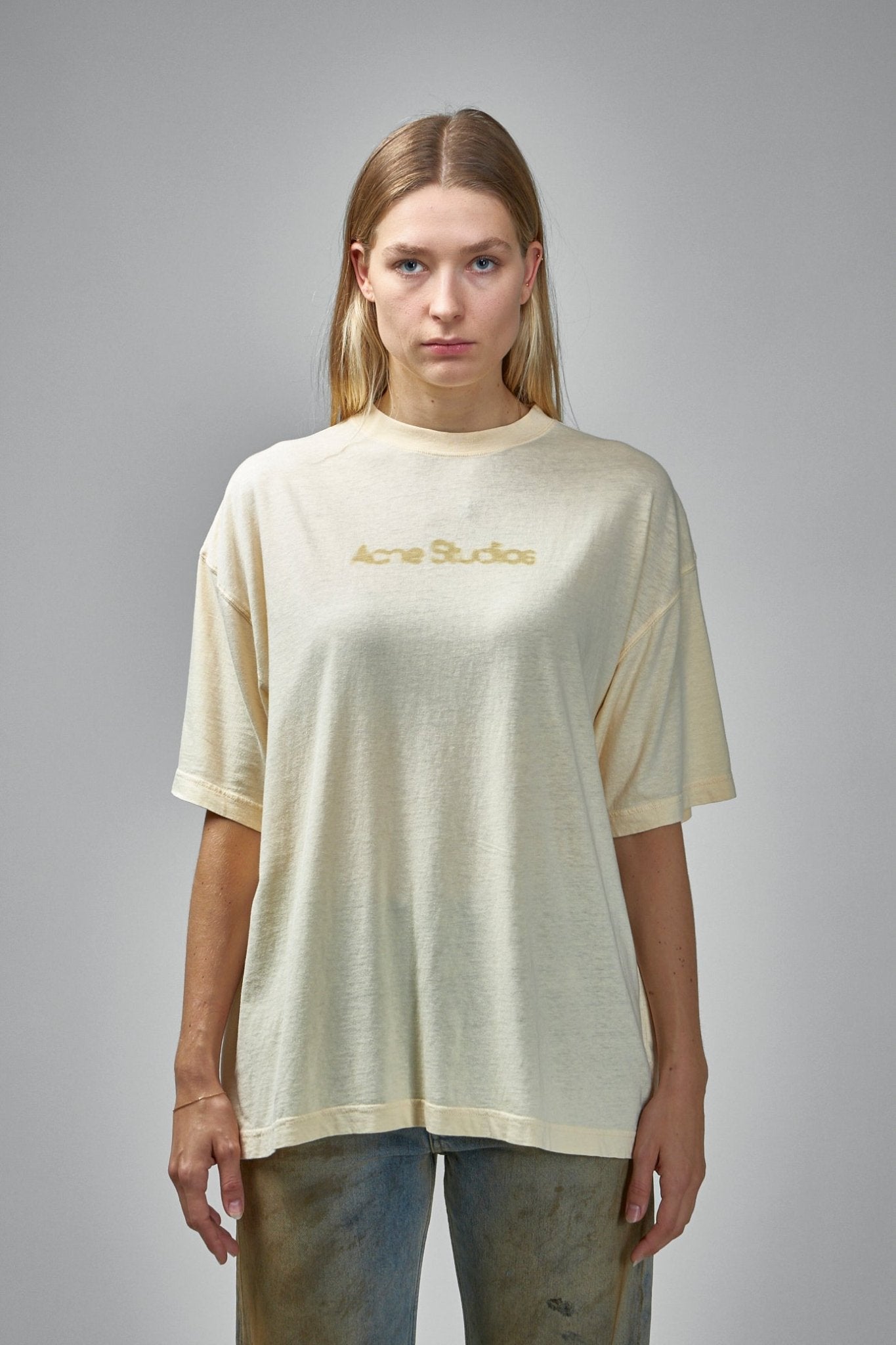 Acne Studios - Blurred Logo T-shirt - LABELS