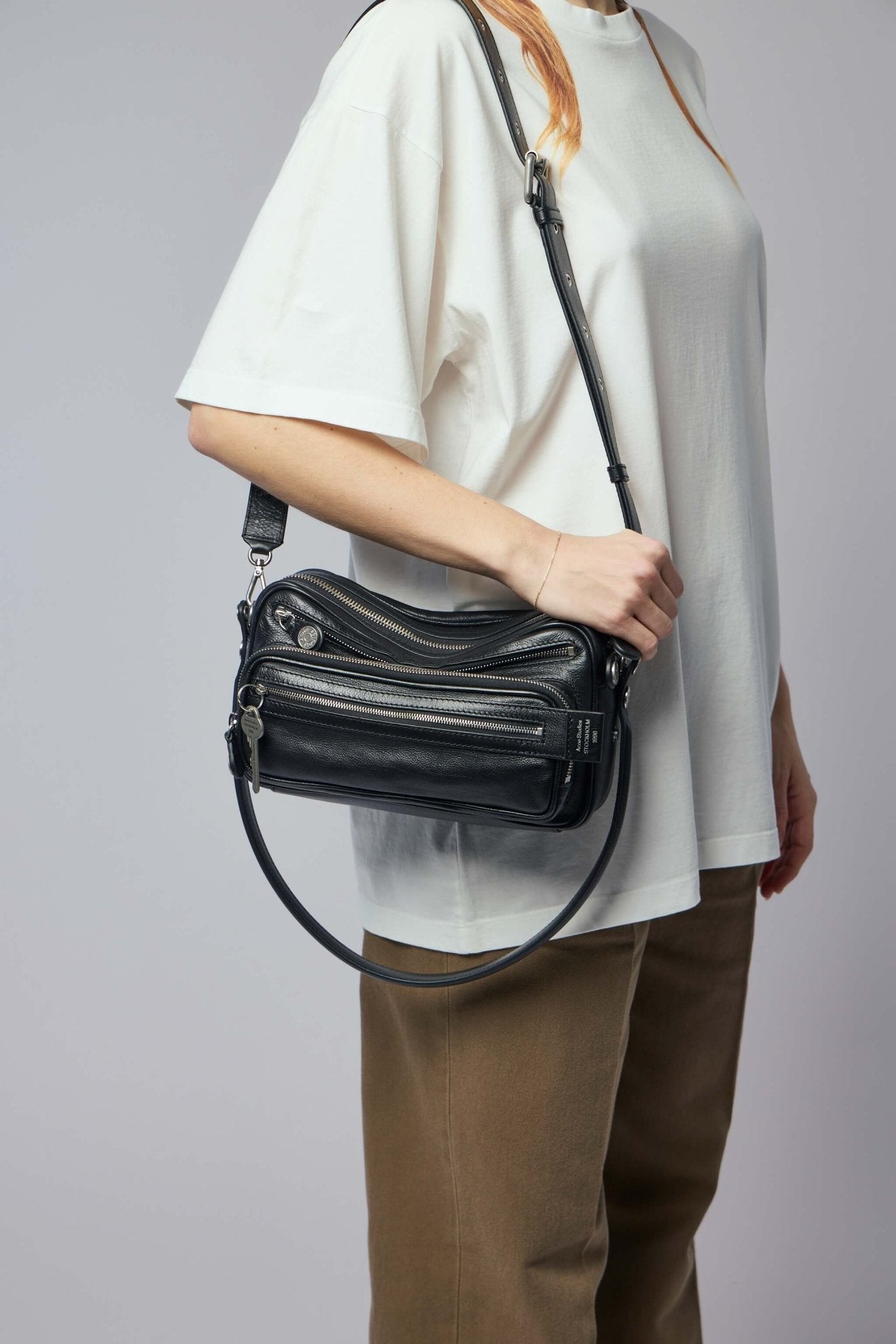 Acne Studios Camero Party Clutch - Black Leather – LABELS