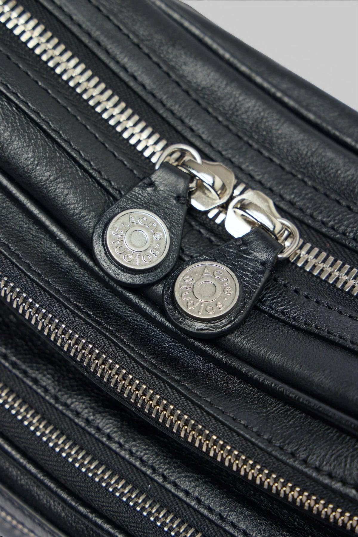 Acne Studios Camero Party bag handle detail close-up