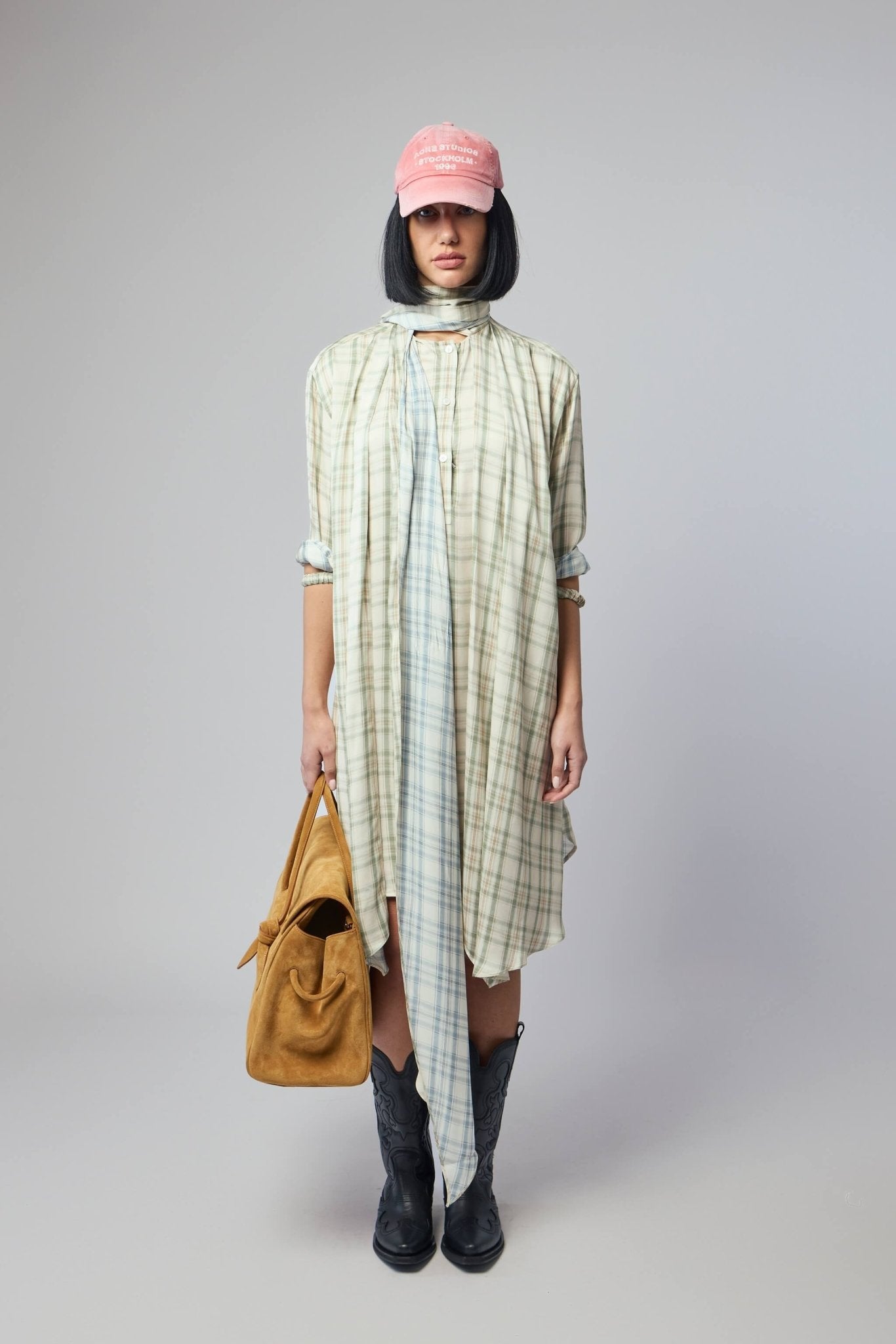 Acne Studios Midi Dresses - Check Tunic Style – LABELS