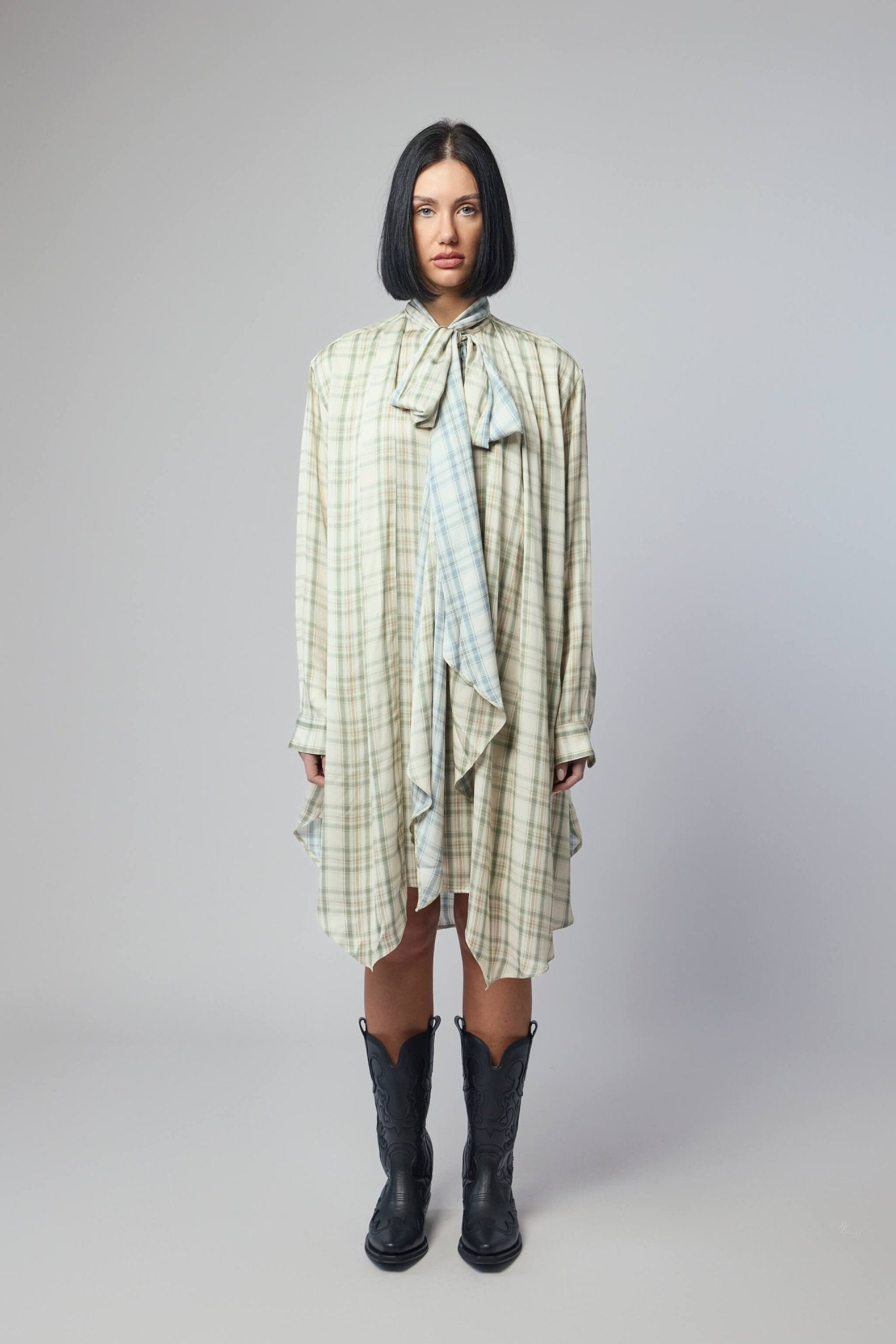 Acne Studios Midi Dresses - Check Tunic Style – LABELS