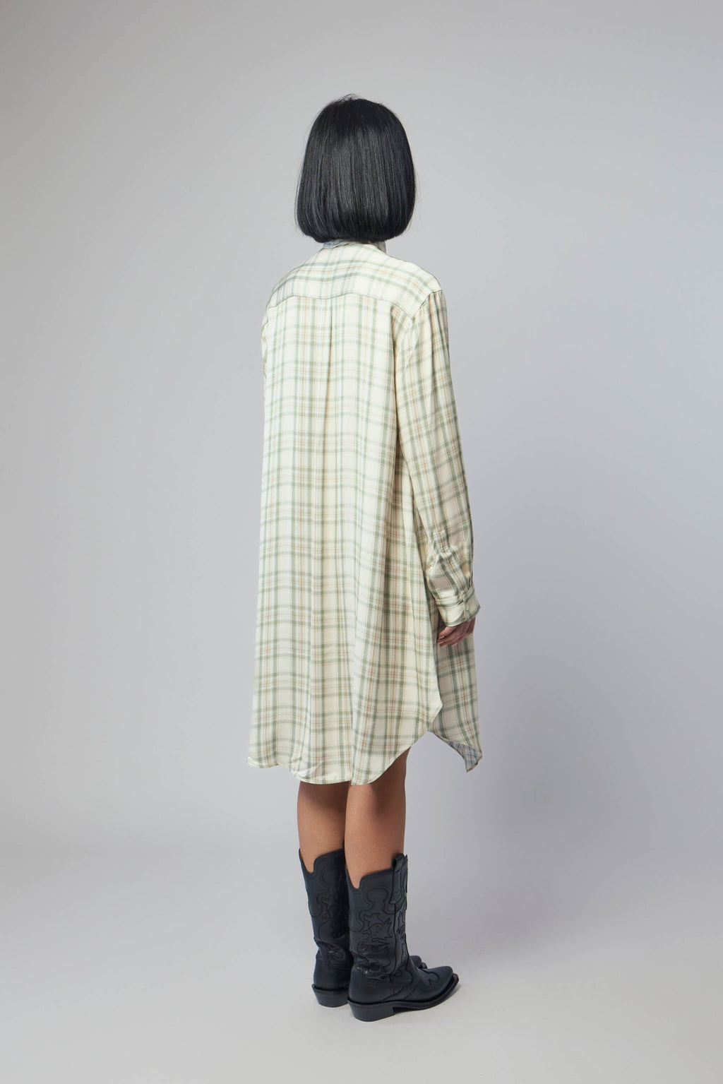 Acne Studios - Check Tunic Dress - LABELS