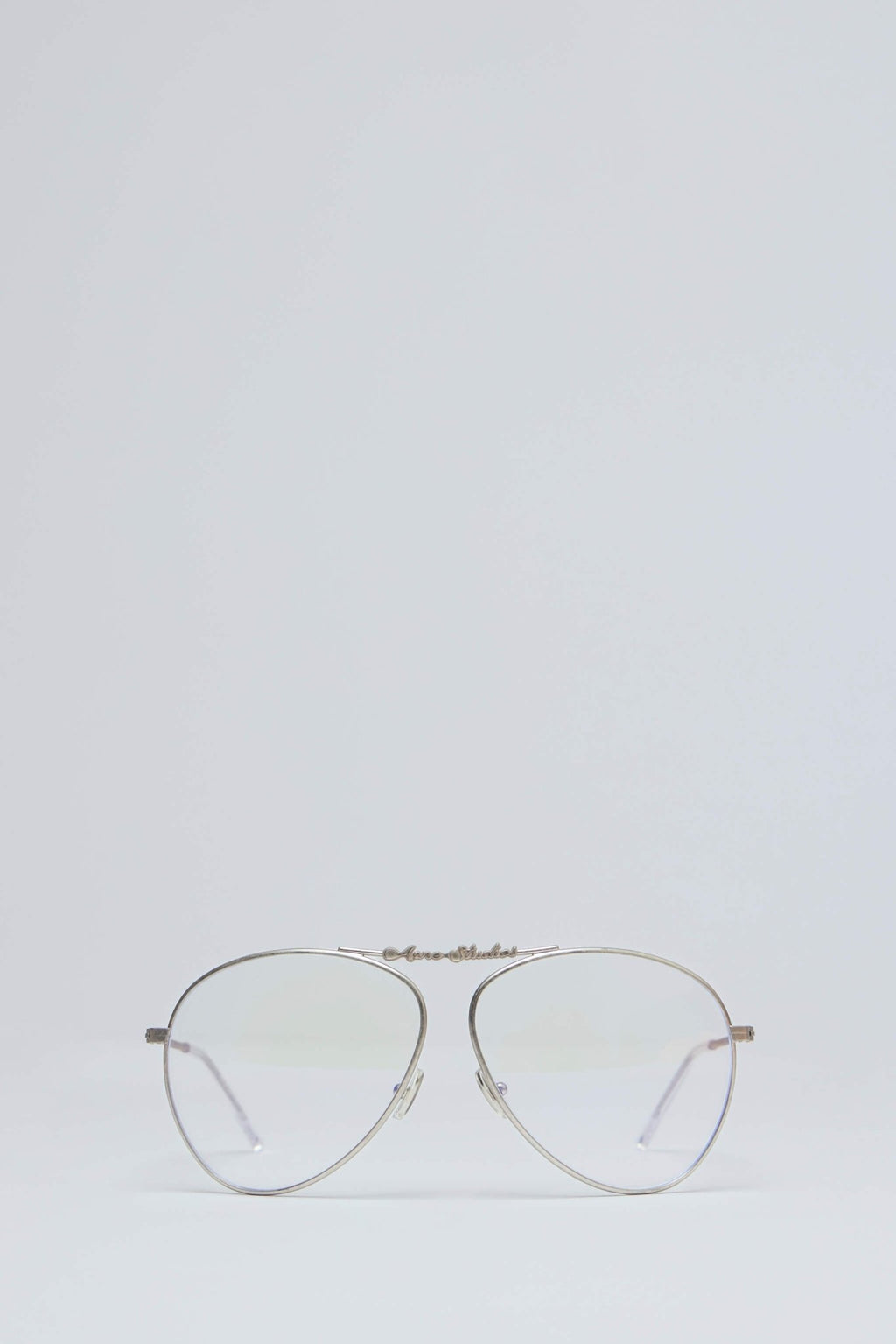 Acne Studios - Clear Lens Metal Frame Glasses - LABELS