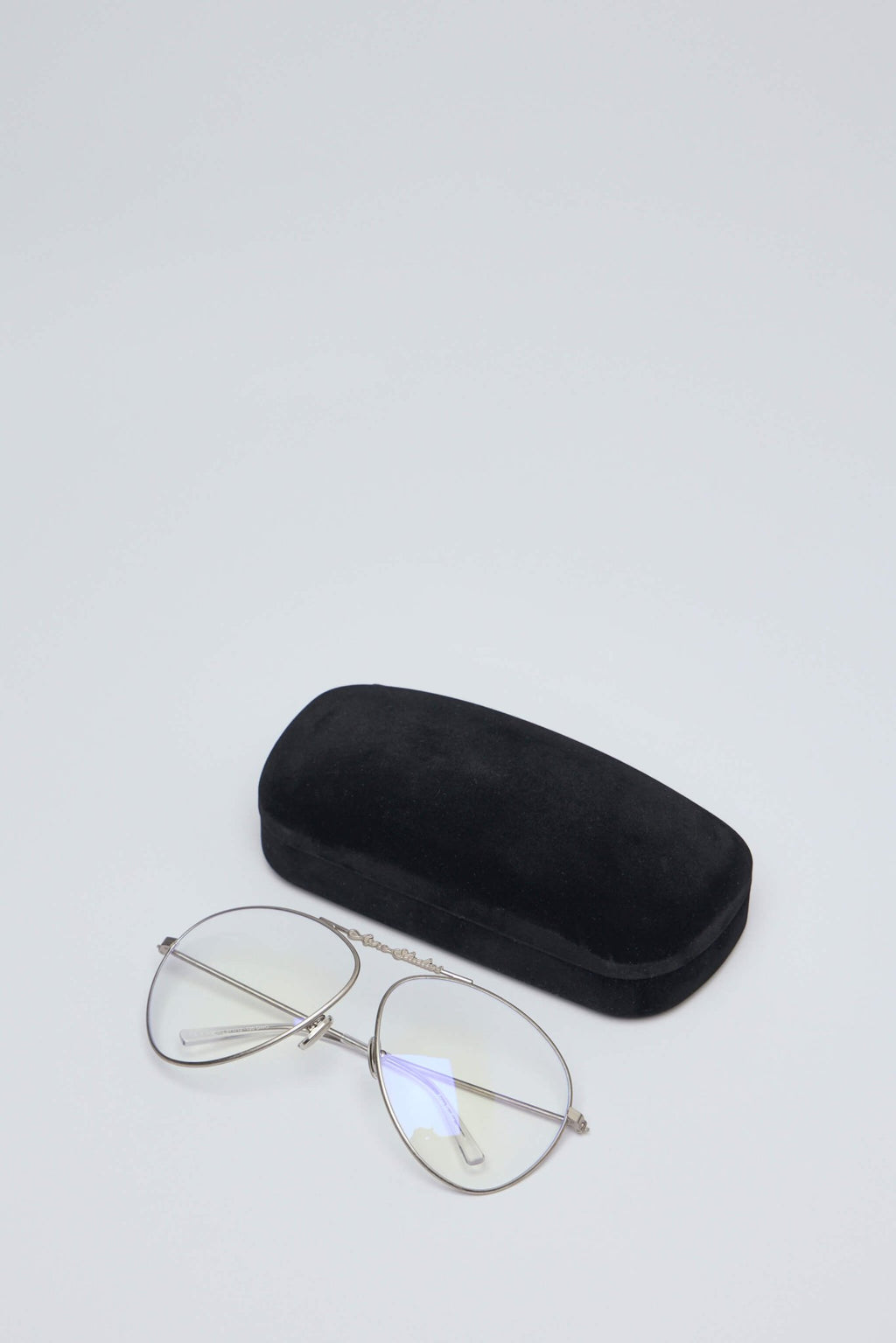 Acne Studios - Clear Lens Metal Frame Glasses - LABELS