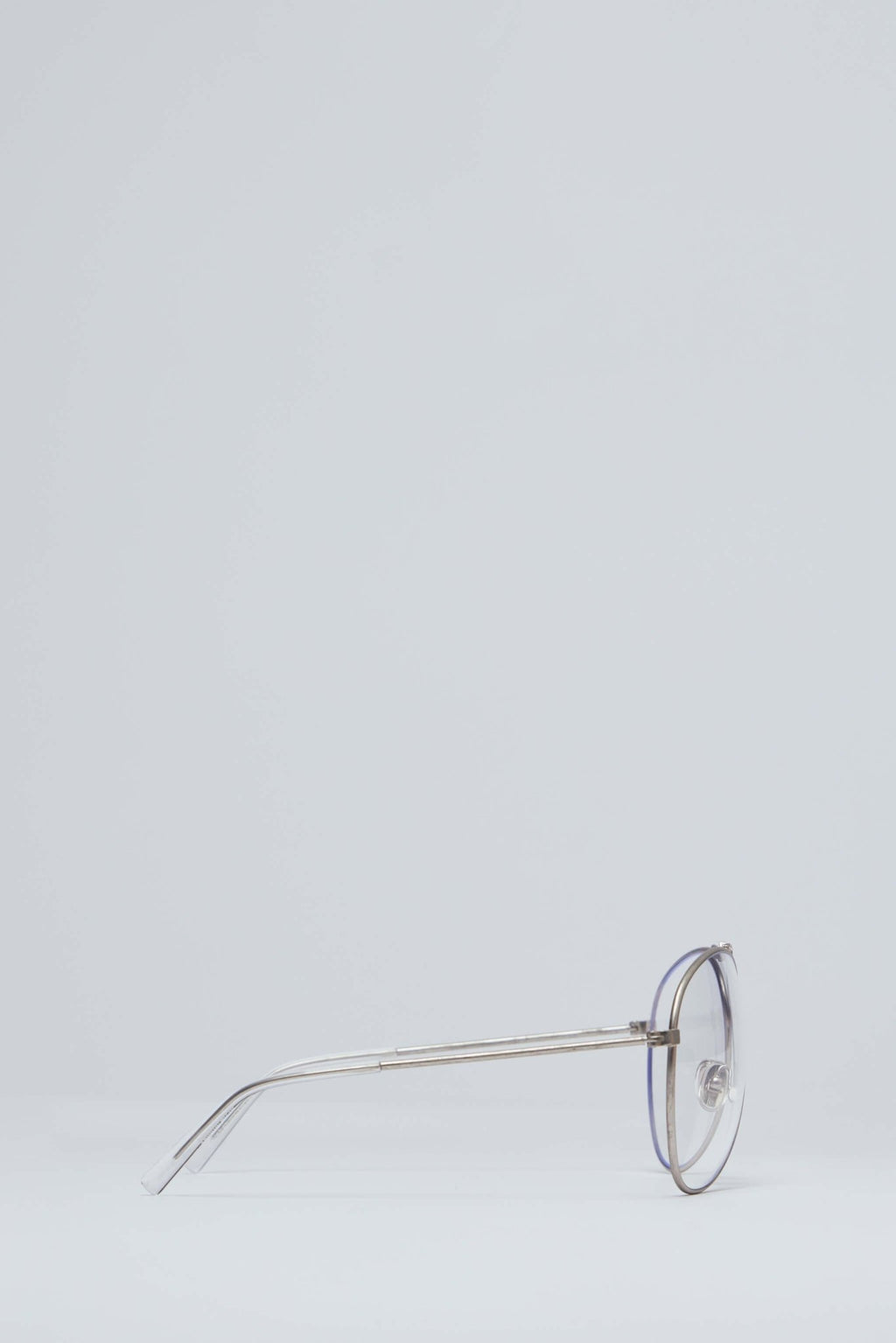 Acne Studios - Clear Lens Metal Frame Glasses - LABELS