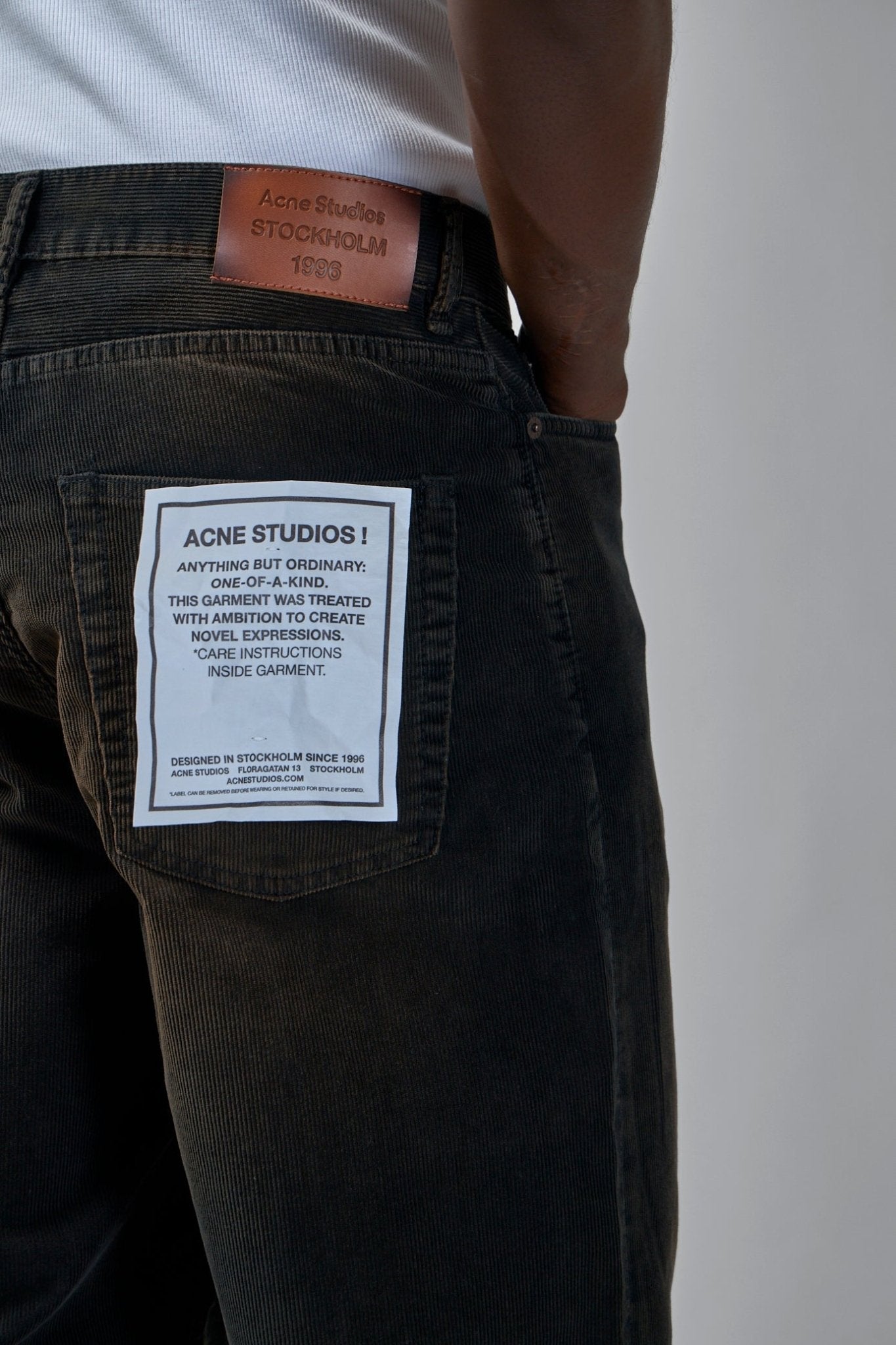 Acne Studios - Corduroy Trousers - LABELS