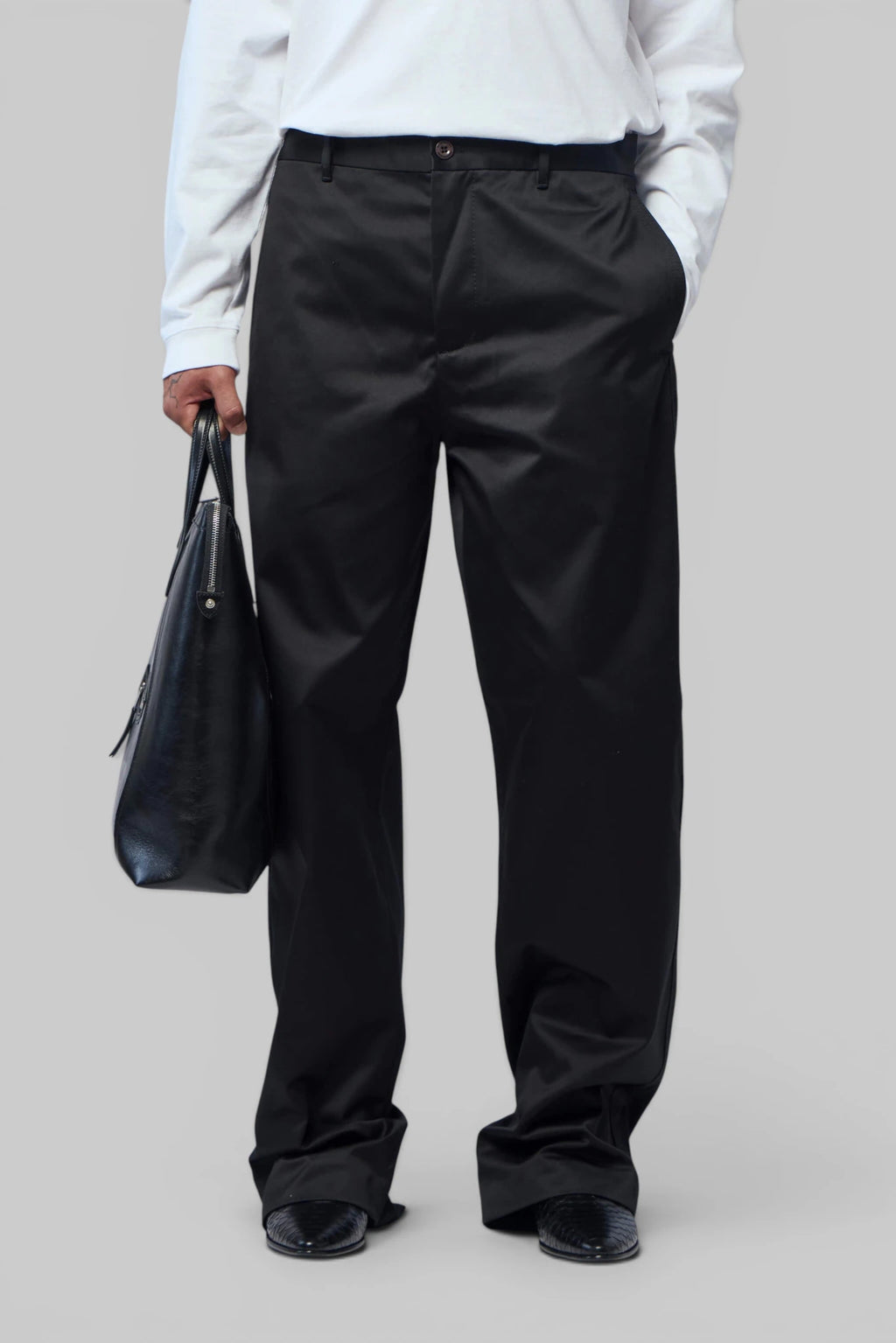 Acne Studios - Cotton Satin Trousers - LABELS