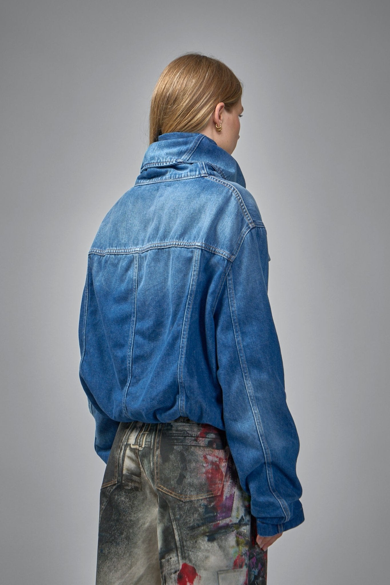 Acne Studios - Crinkled Denim Jacket - LABELS