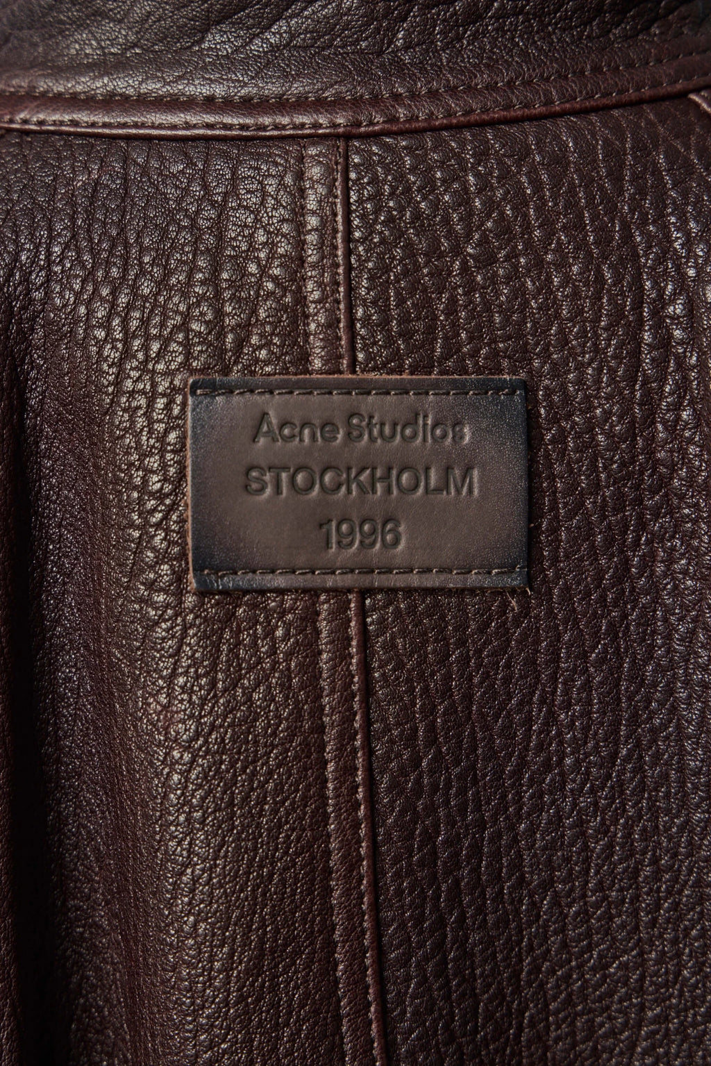 Acne Studios - Cropped Leather Trench Coat - LABELS