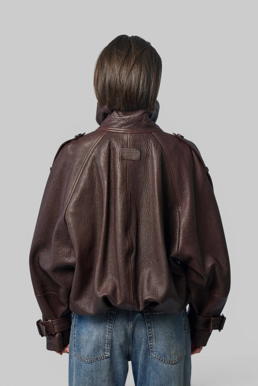 Acne Studios - Cropped Leather Trench Coat - LABELS