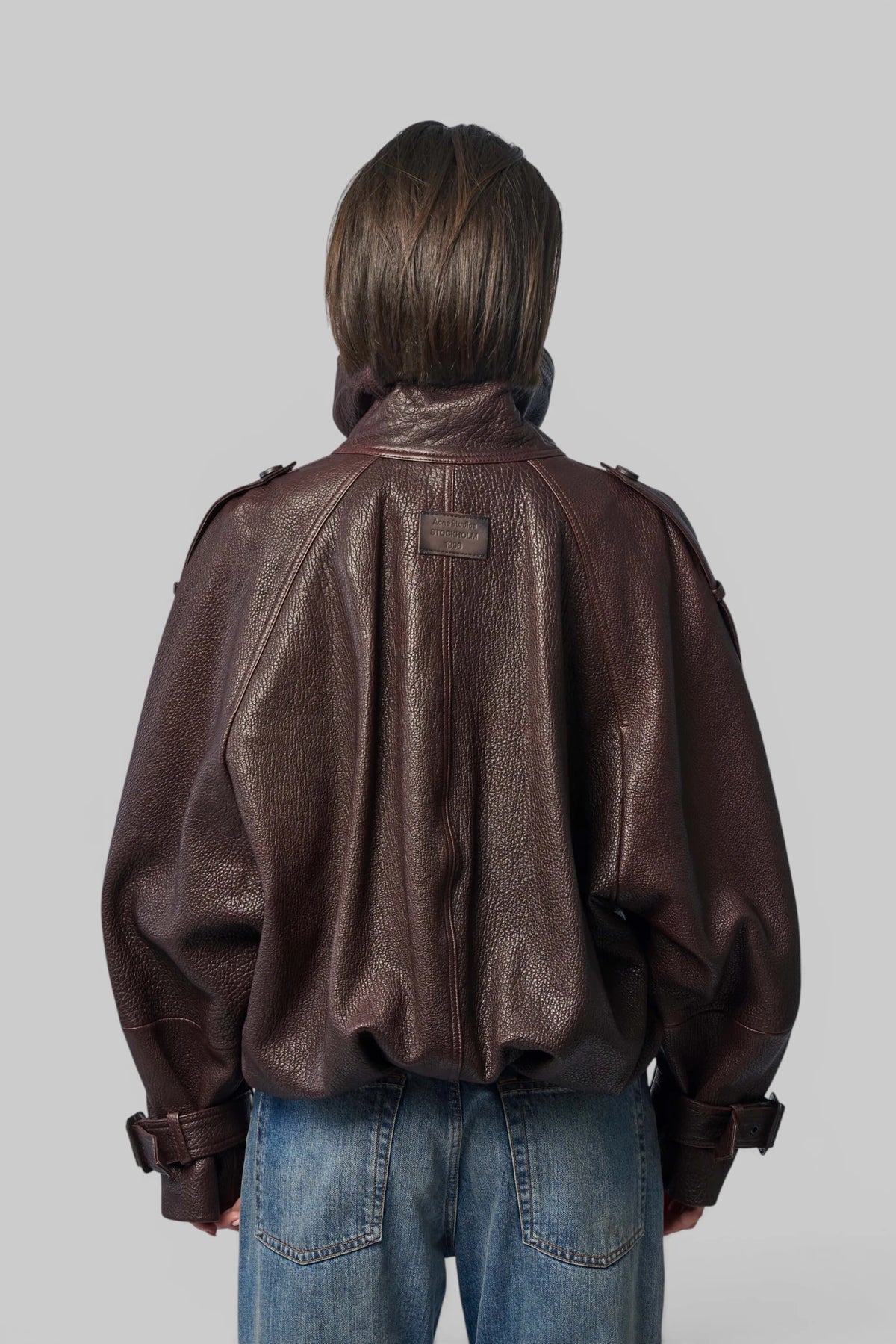 Acne Studios - Cropped Leather Trench Coat - LABELS