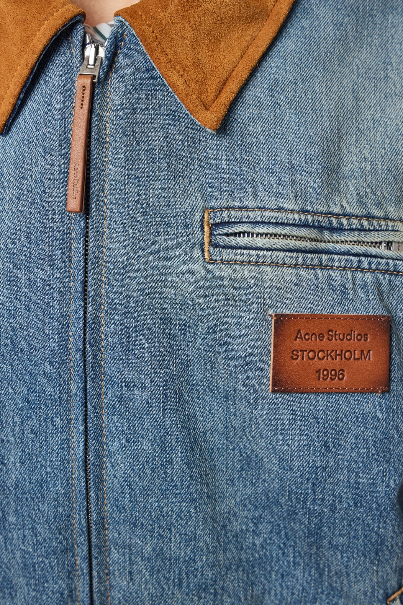 Acne Studios Denim Bomber Jacket – LABELS
