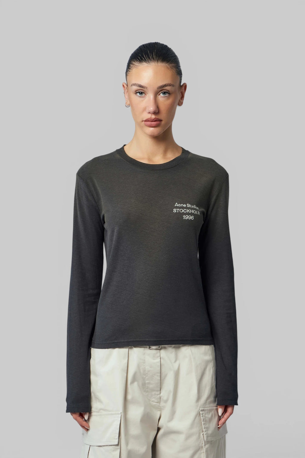Acne Studios - Distressed Logo T-Shirt - LABELS