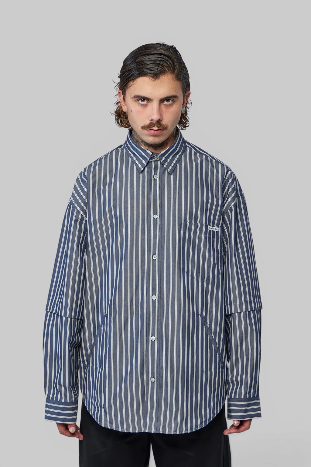 Acne Studios - Double Sleeve Button-up Shirt - LABELS