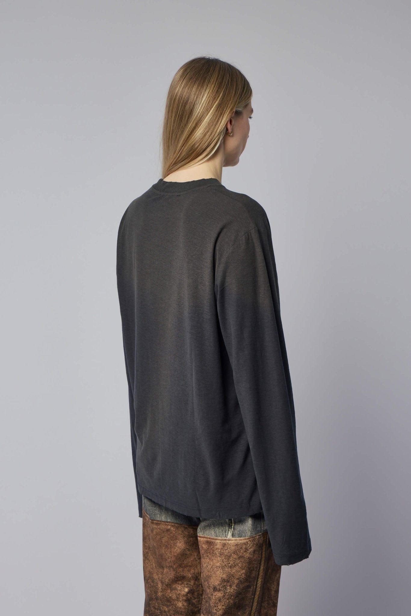 Acne Studios - Edden 1996 Logo Long Sleeve T-shirt - LABELS