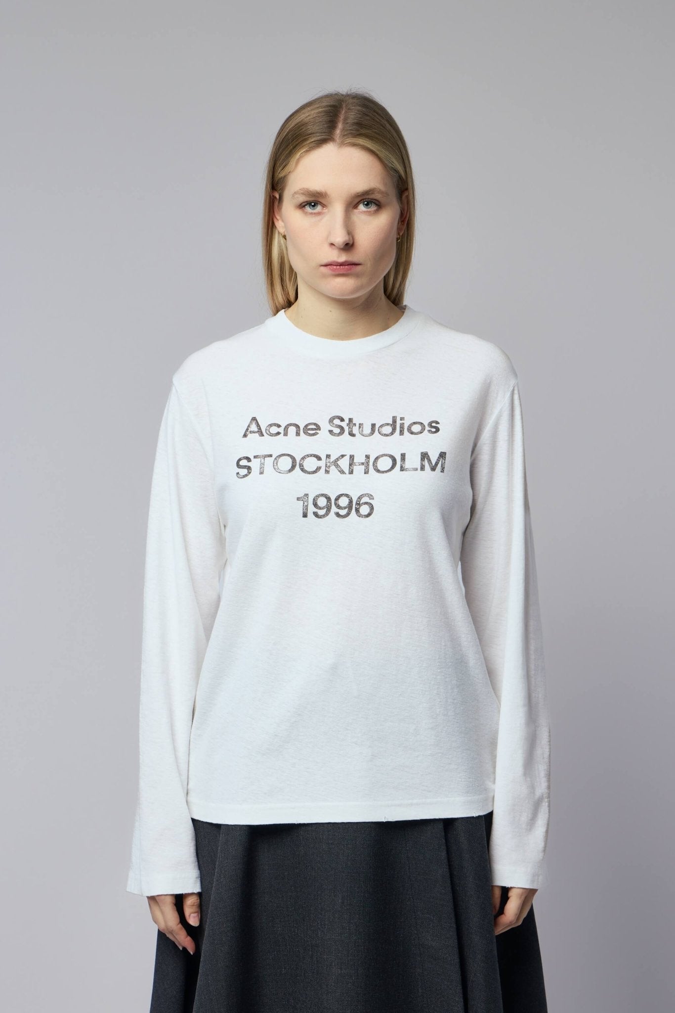 Acne Studios Edden U 1996 T-shirt | Cotton Graphic Tee – LABELS