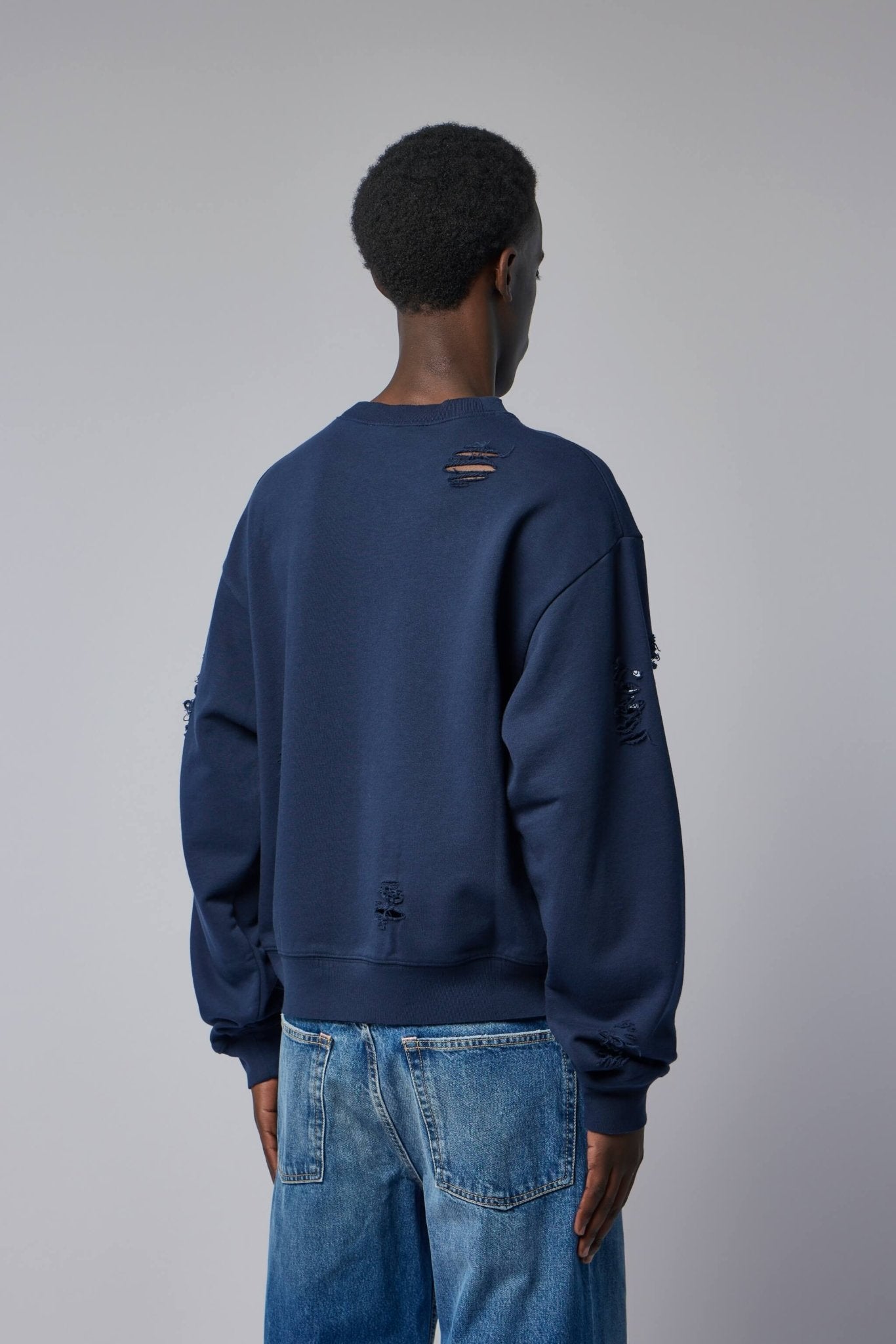 Acne Studios Face Logo Patch Sweatshirt – LABELS